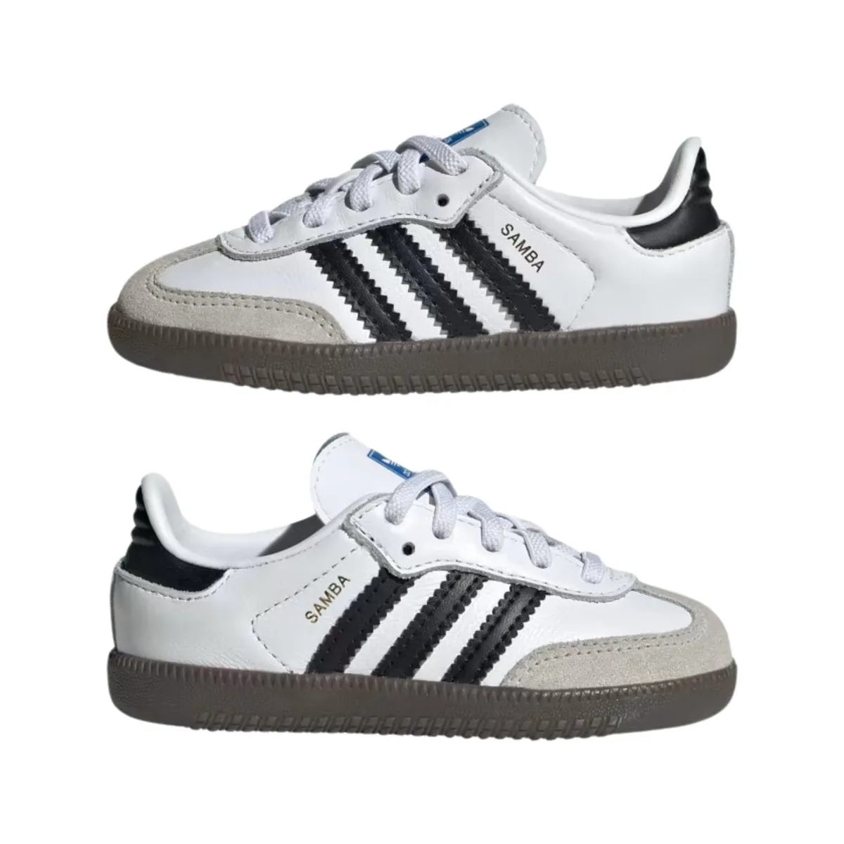 Adidas Kleinkind-Samba OG Wolkenweiß/Core Schwarz/Gum Adidas Schuhe