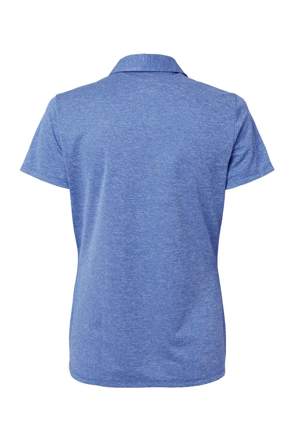 Adidas Damen Meliertes Polo-Shirt mit kurzen Ärmeln - Kollegiat Royal Blue Melange