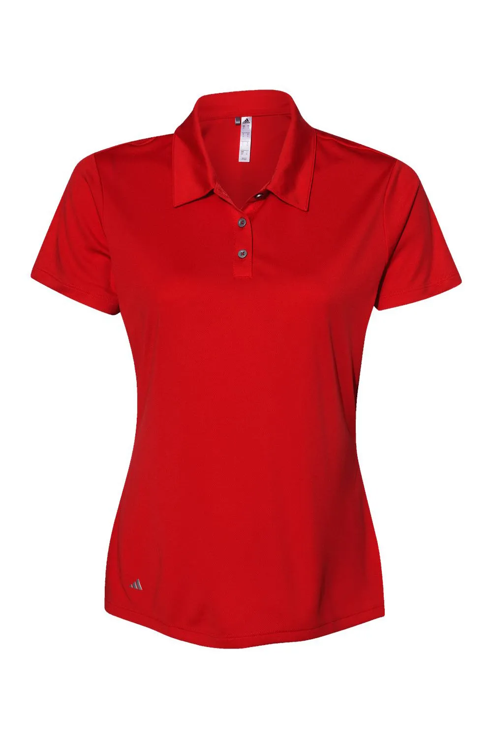 Adidas Damen Performance UPF 50  Kurzarm-Polohemd - College-Rot