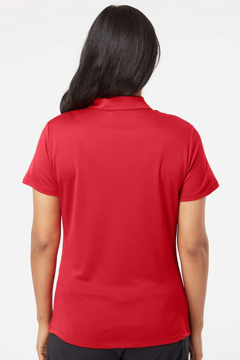 Adidas Damen Performance UPF 50  Kurzarm-Polohemd - College-Rot