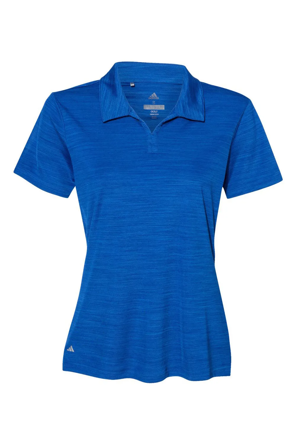 Adidas Damen UPF 50  Kurzarm-Polohemd - Collegiate Royal Blue Melange