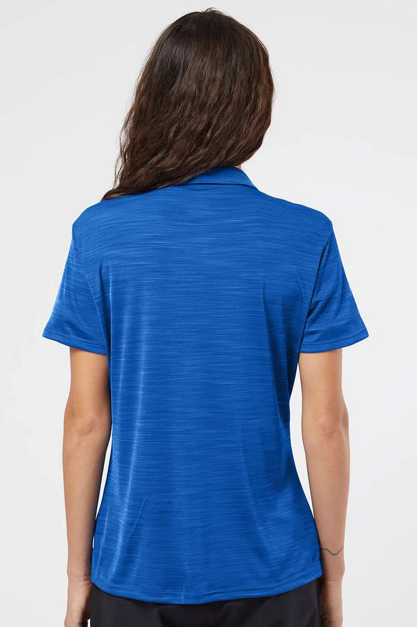 Adidas Damen UPF 50  Kurzarm-Polohemd - Collegiate Royal Blue Melange