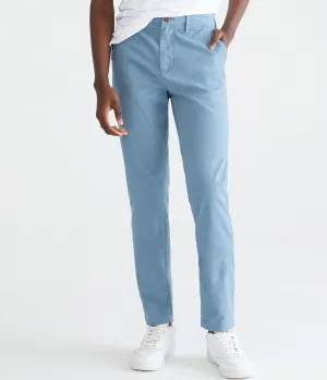 Aeropostale Herren Skinny Chinos - Blau - Größe 30X32 - Baumwolle - Teenager Mode & Bekleidung Blue Mirage Aeropostale