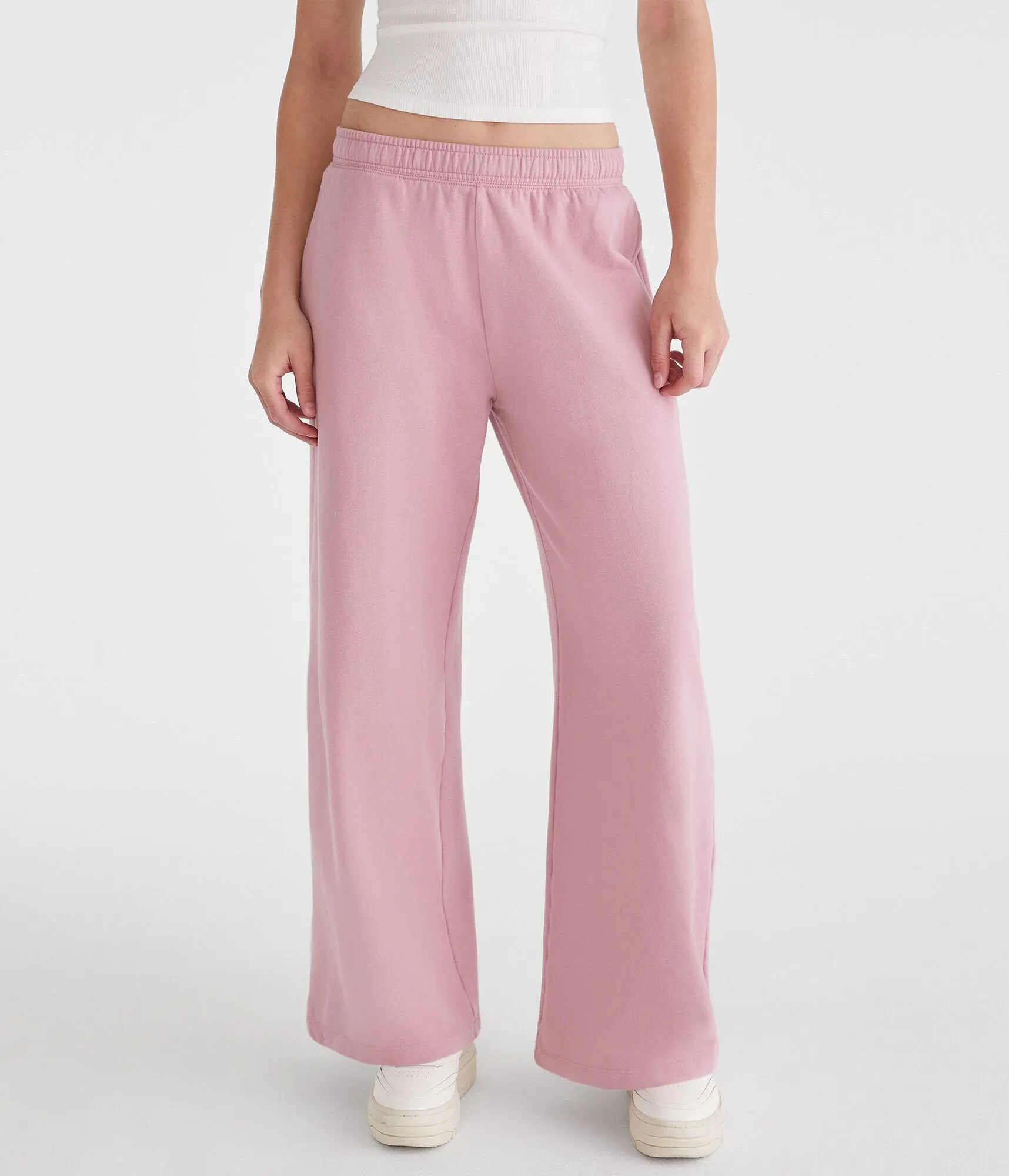 Aeropostale Mid-Rise Sweatpants mit weiter Beinform