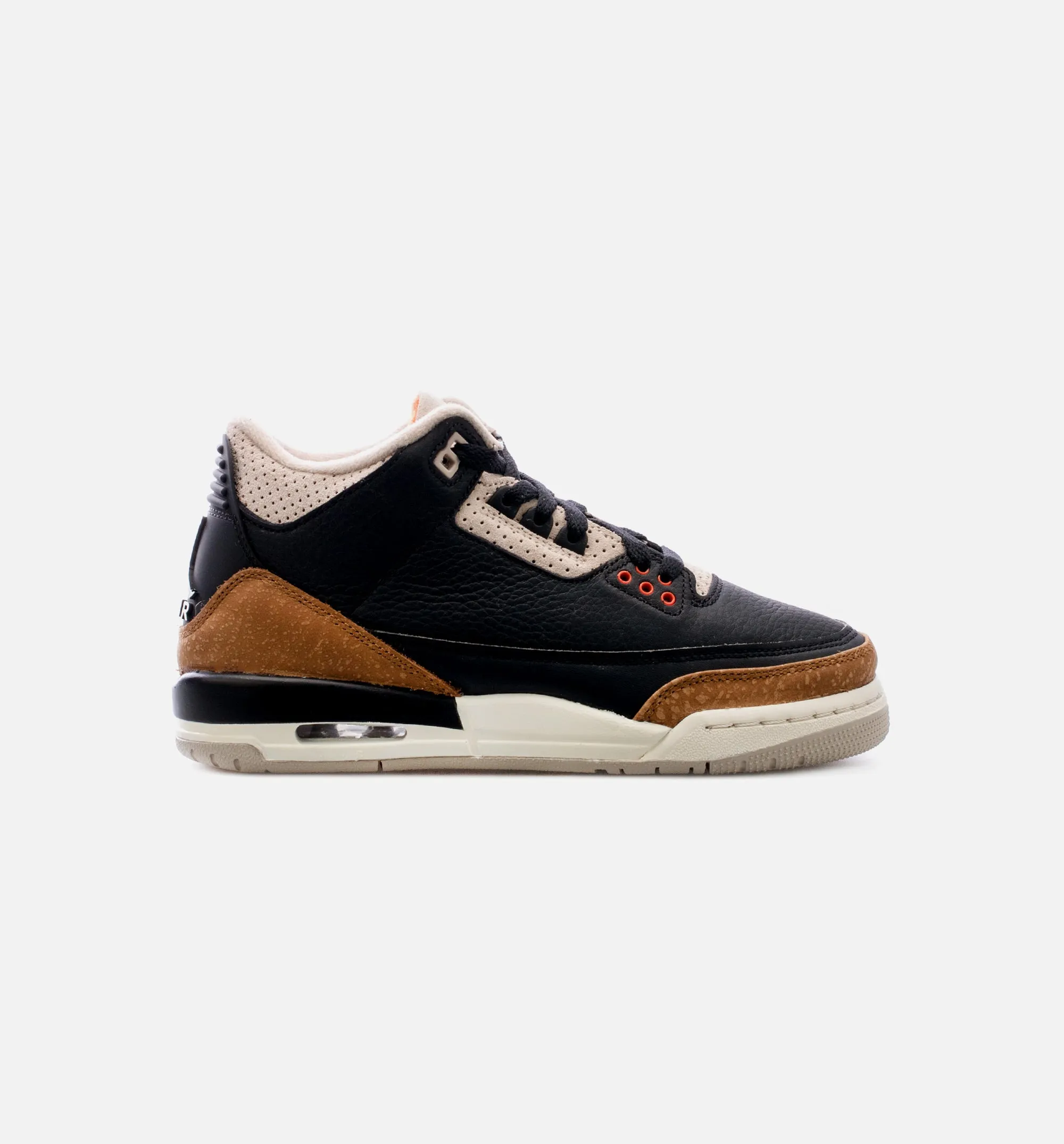 Air Jordan 3 Desert Elephant Grundschul-Lifestyle-Schuh - Braun/Schwarz Kostenloser Versand