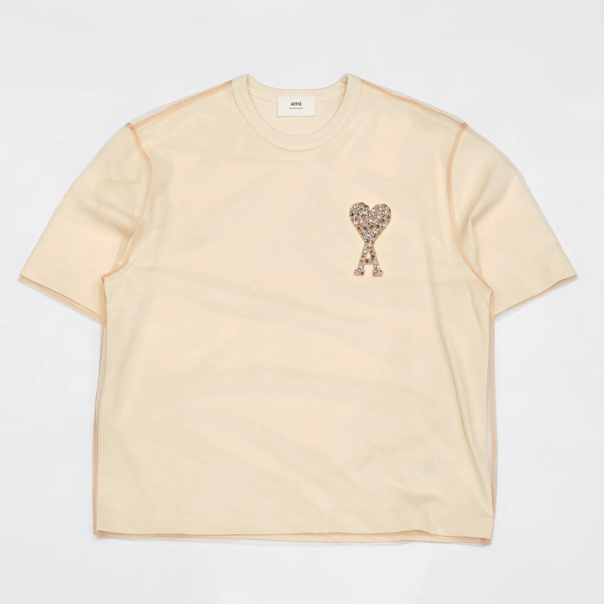 AMI PARIS Besticktes T-Shirt