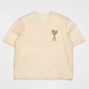 AMI PARIS Besticktes T-Shirt