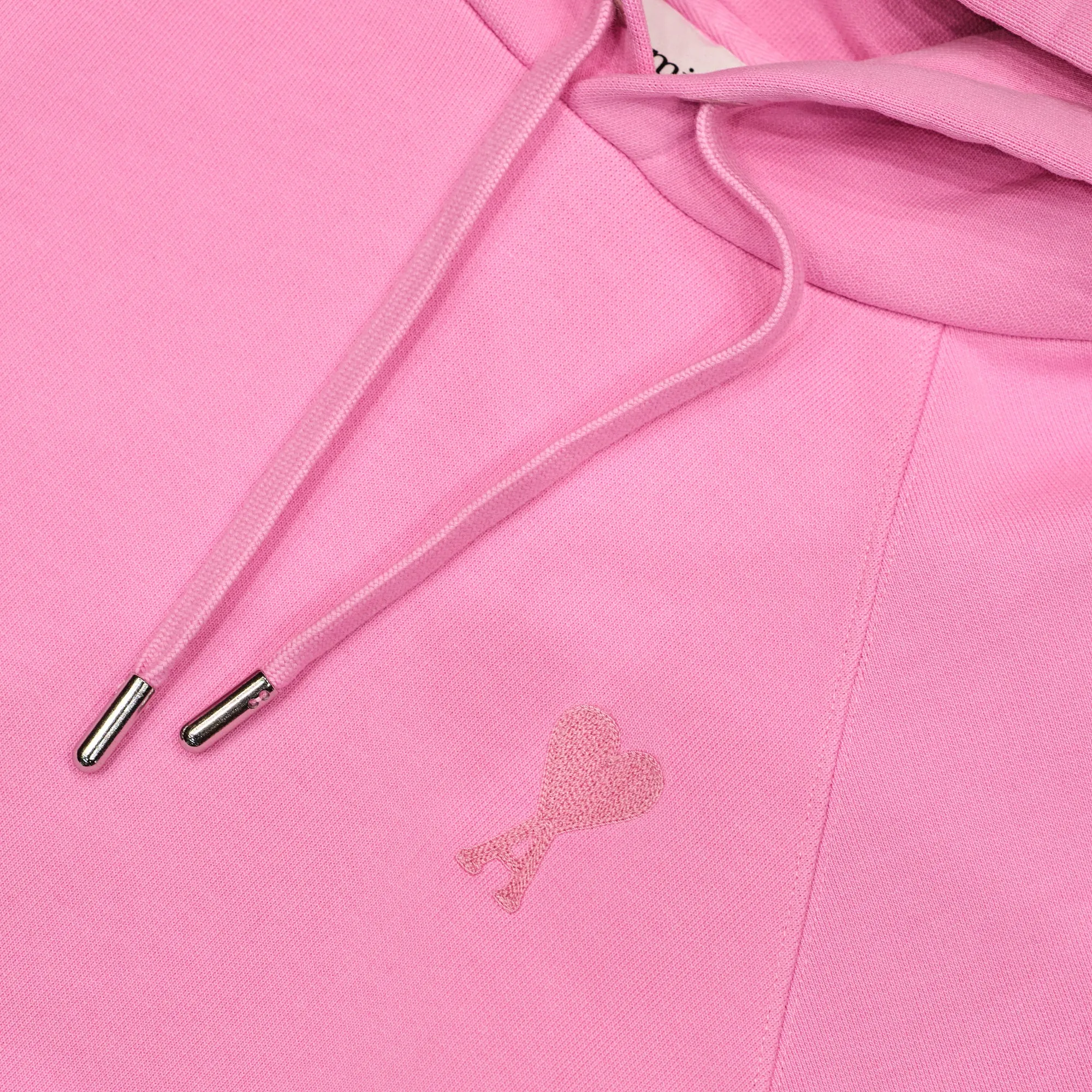 AMI PARIS Rosa Ami de Cœur Kapuzenpullover