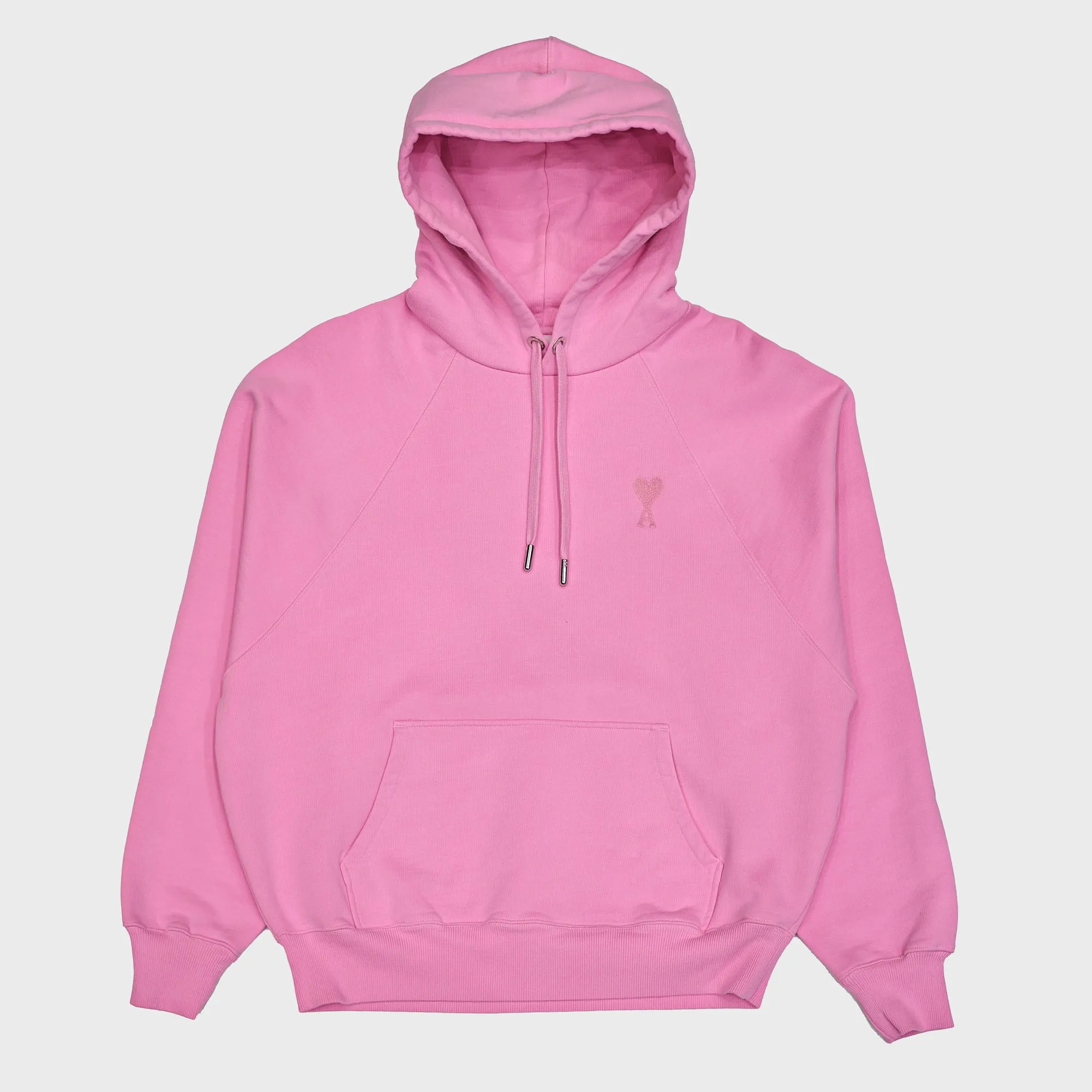 AMI PARIS Rosa Ami de Cœur Kapuzenpullover