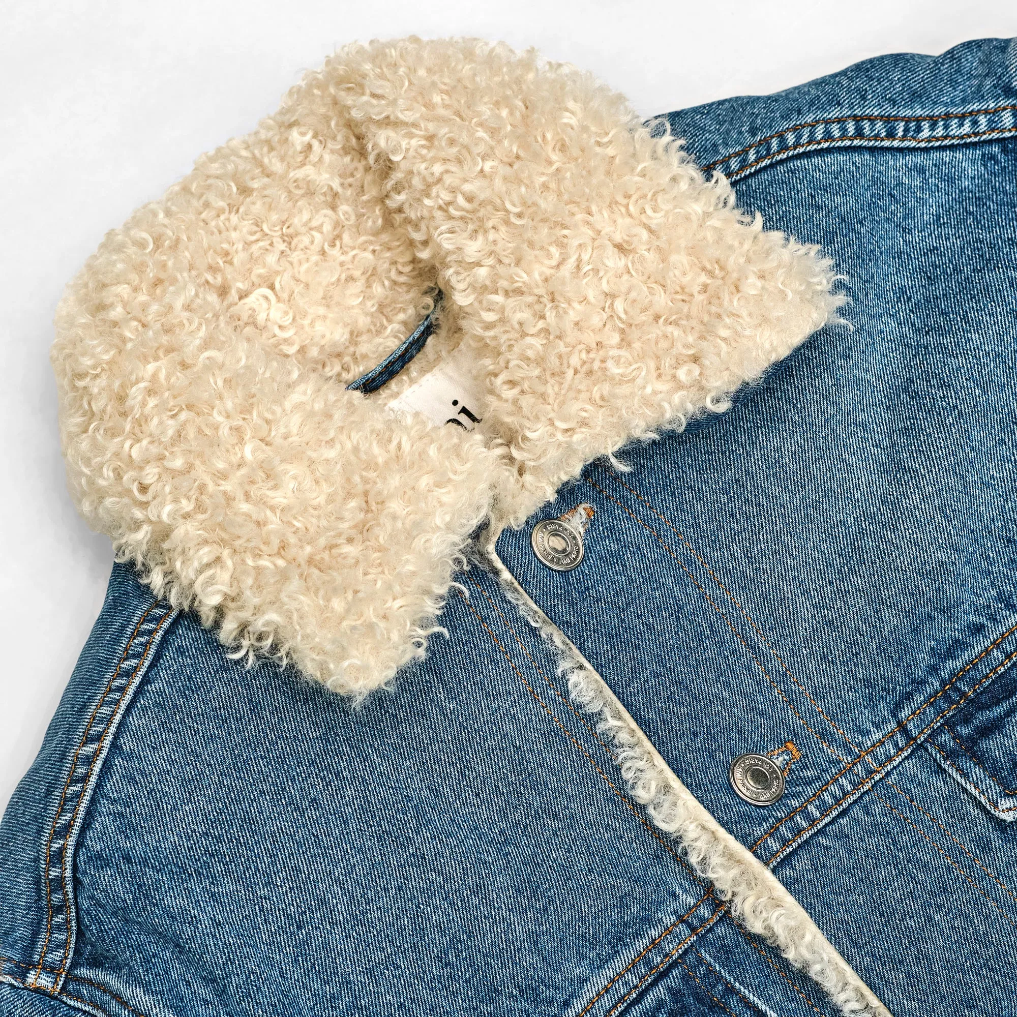 AMI PARIS Trucker-Jacke mit Futter