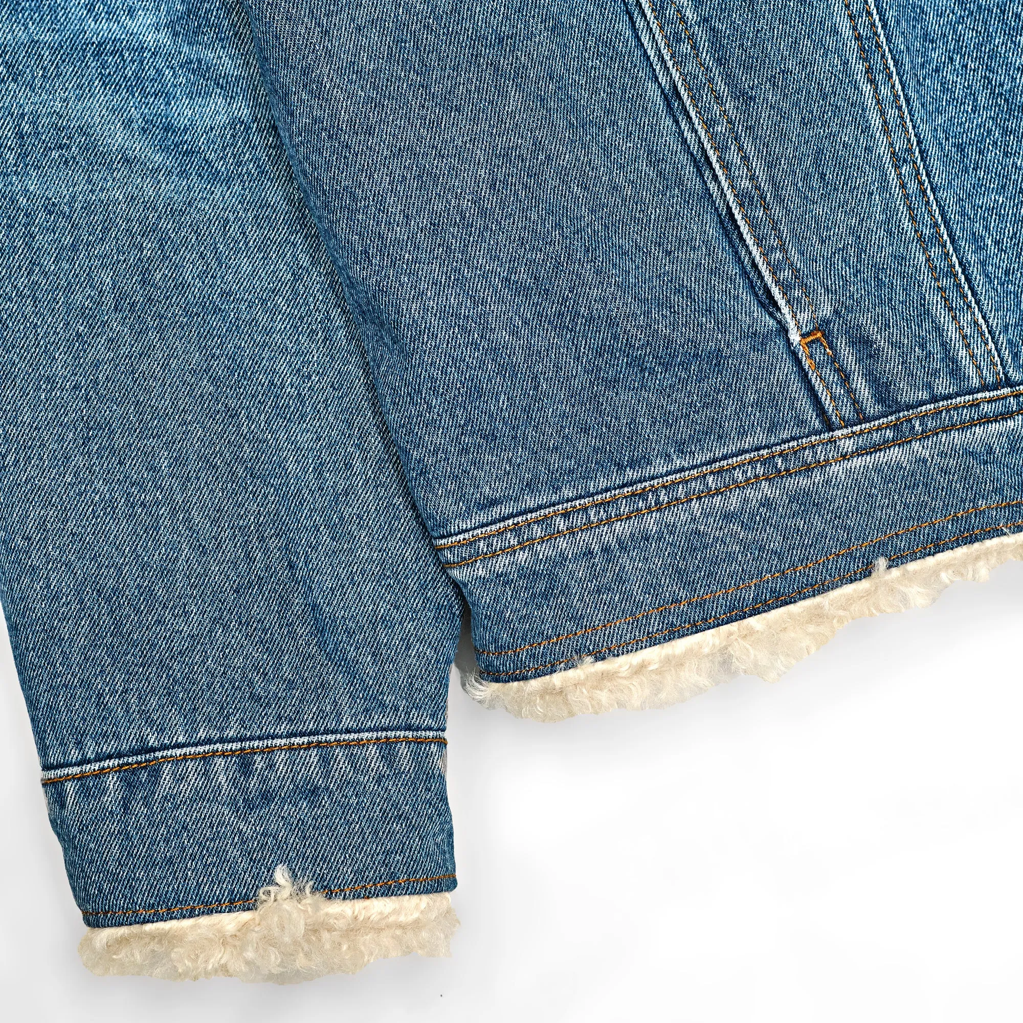 AMI PARIS Trucker-Jacke mit Futter