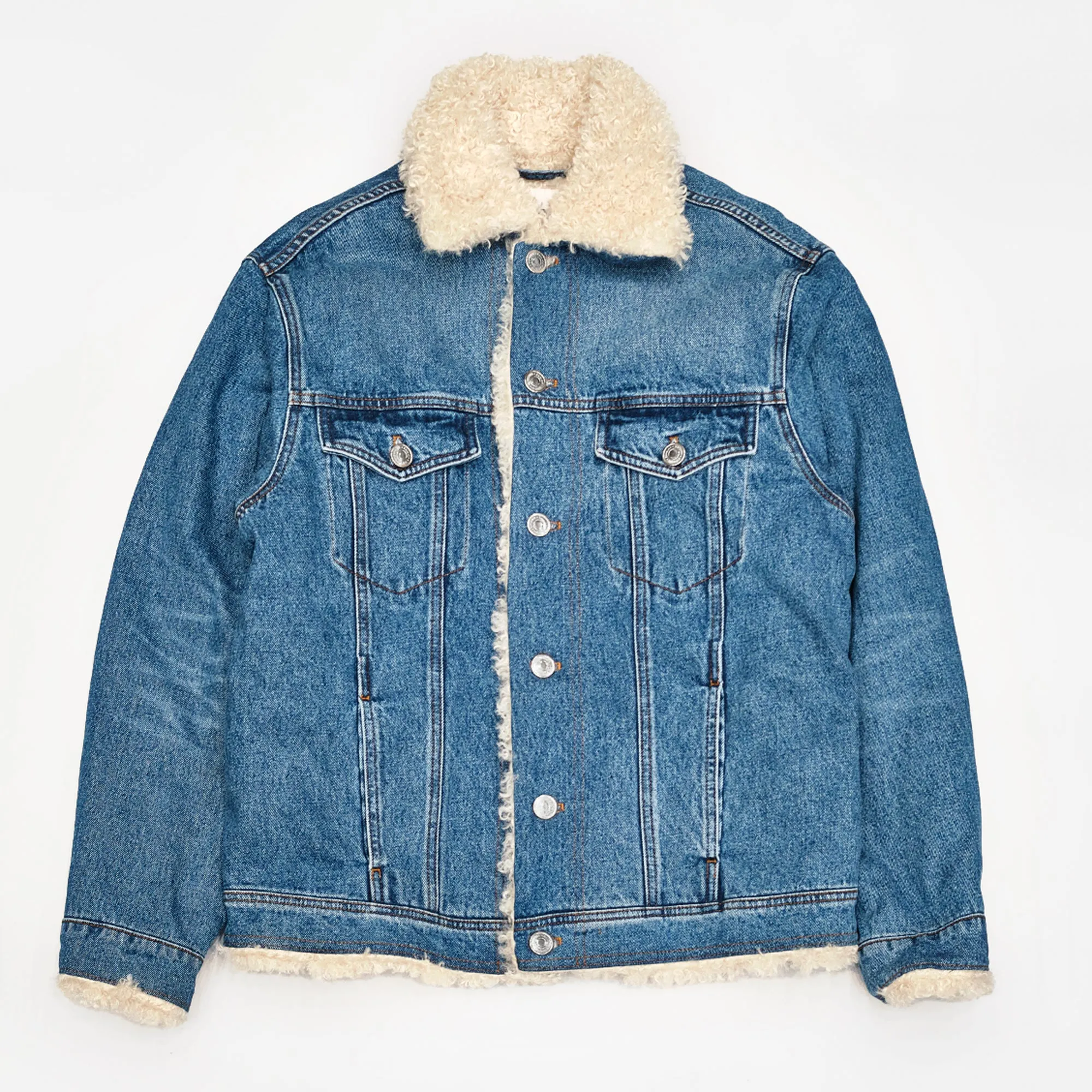 AMI PARIS Trucker-Jacke mit Futter
