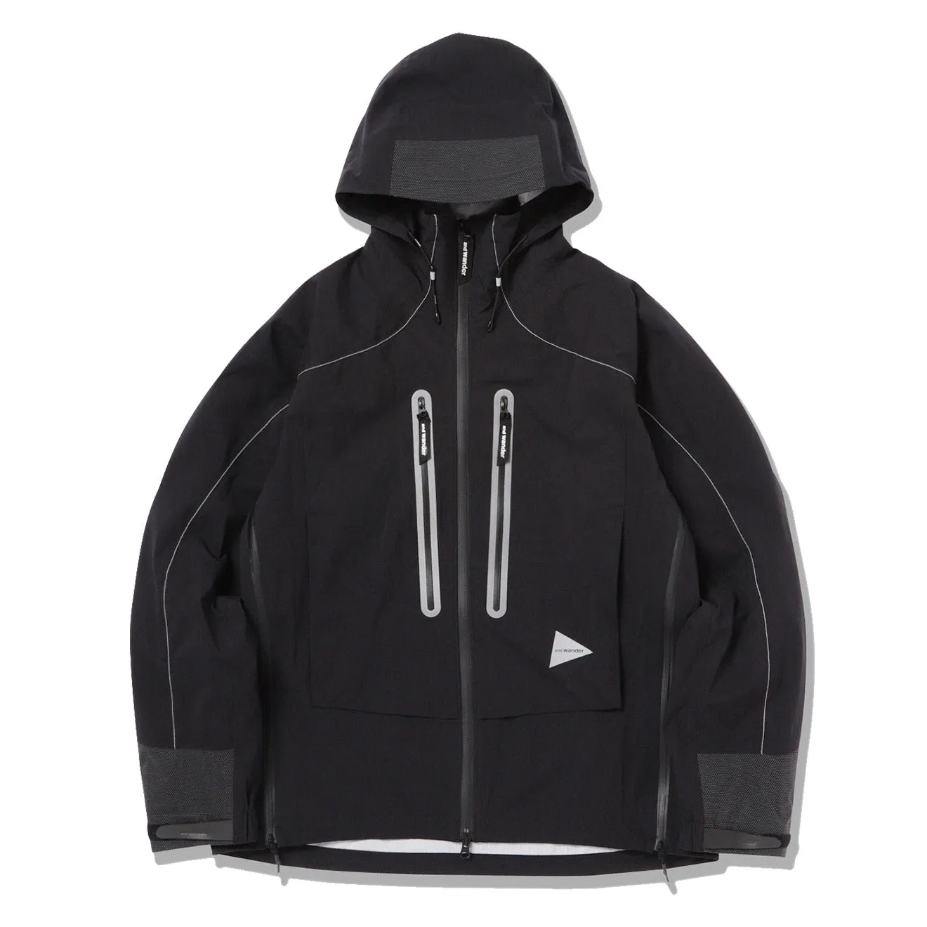 And Wander Damen Pertex Shield Regenjacke Schwarz