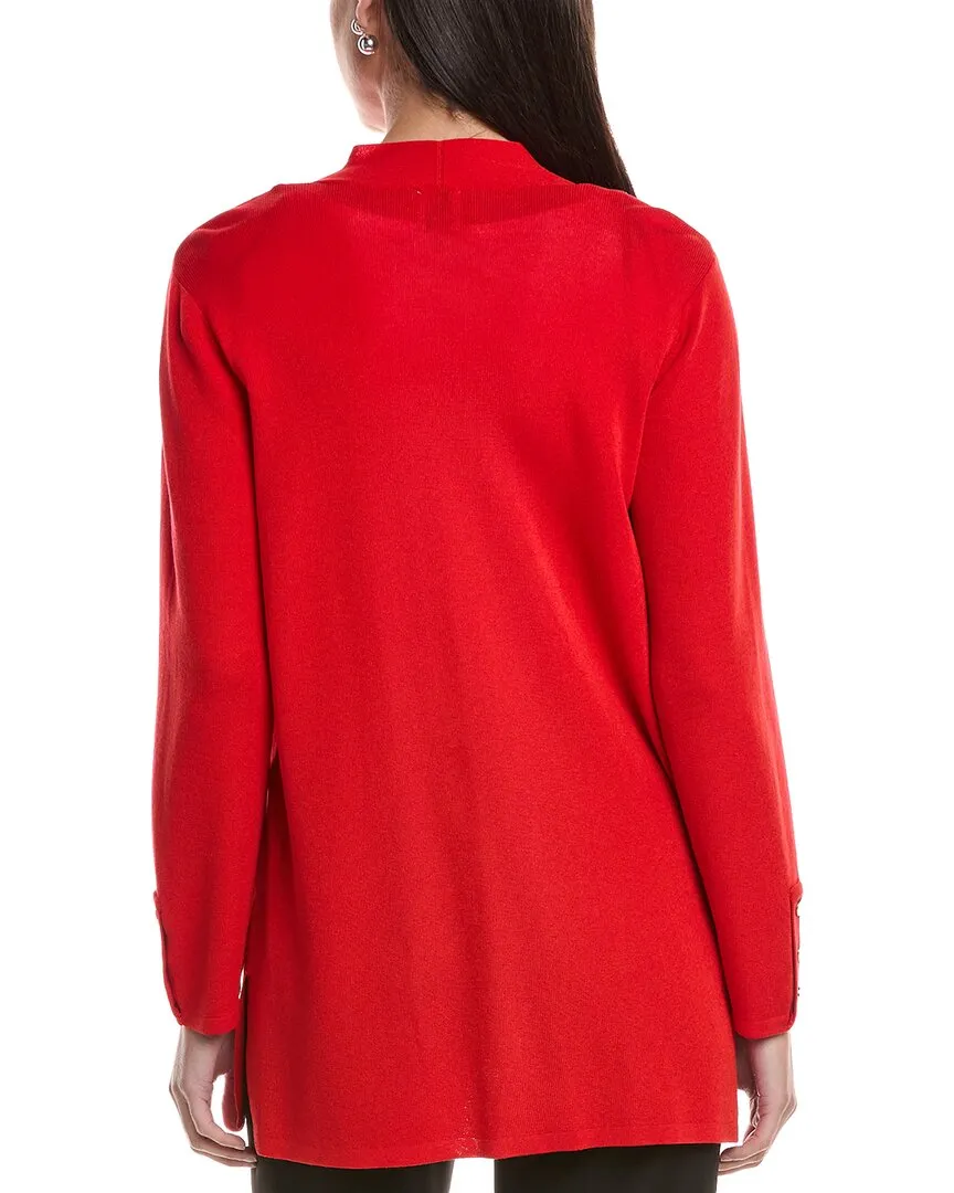 Anne Klein Kussmund Front Cardigan