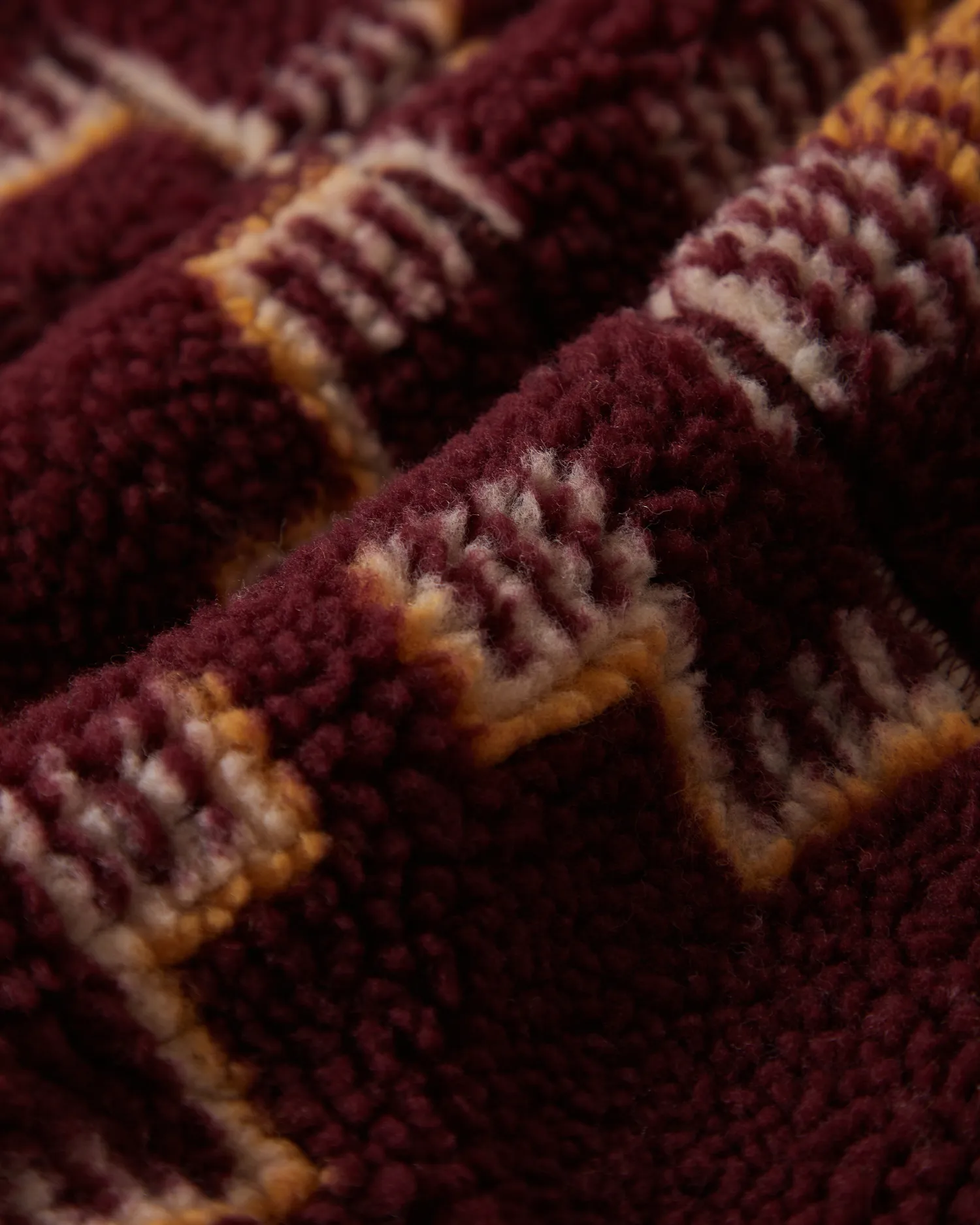 Arctic Zip Fleecejacke mit Stehkragen in Hell Cabernet
