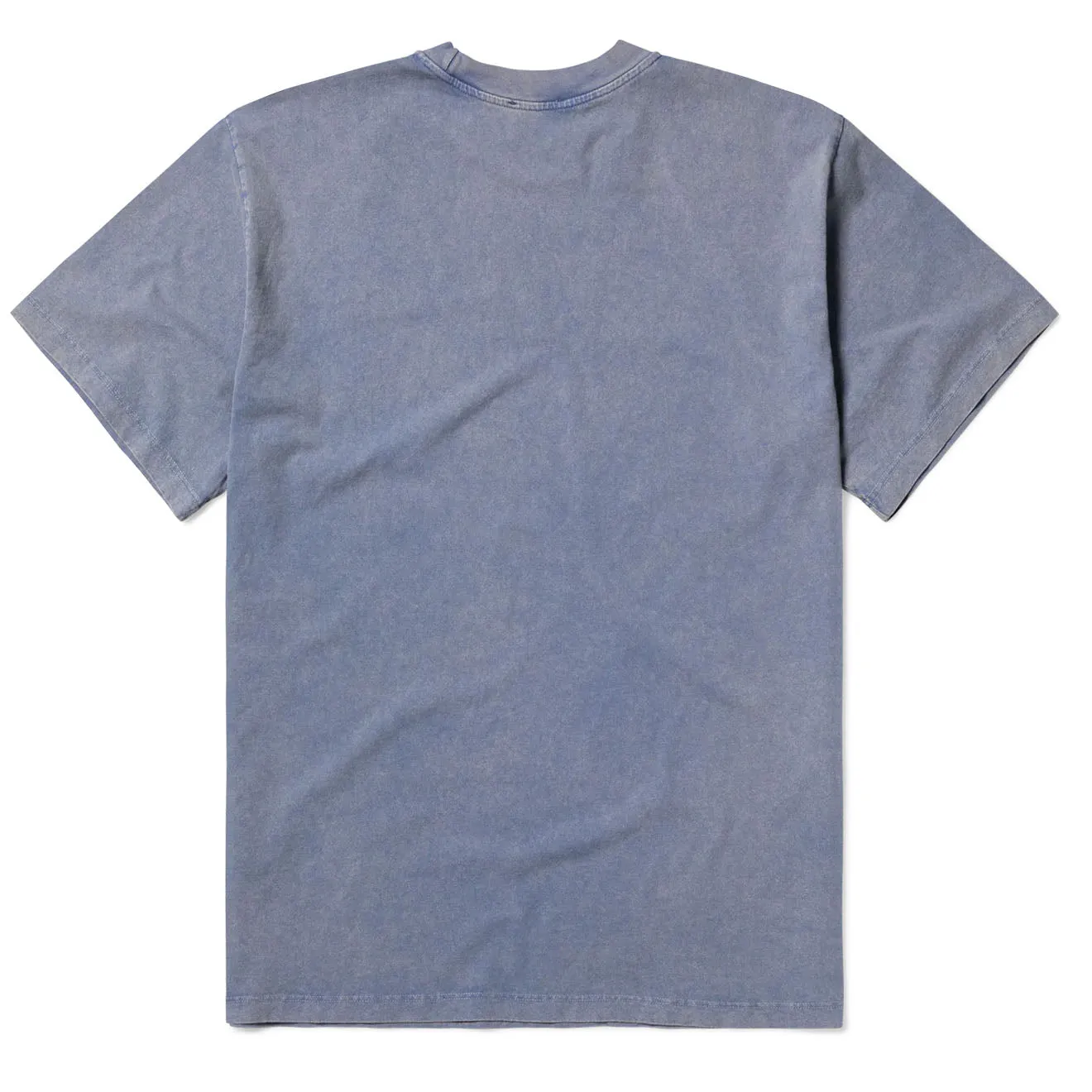Aries Vintage Antiker Tempel SS T-Shirt Blau