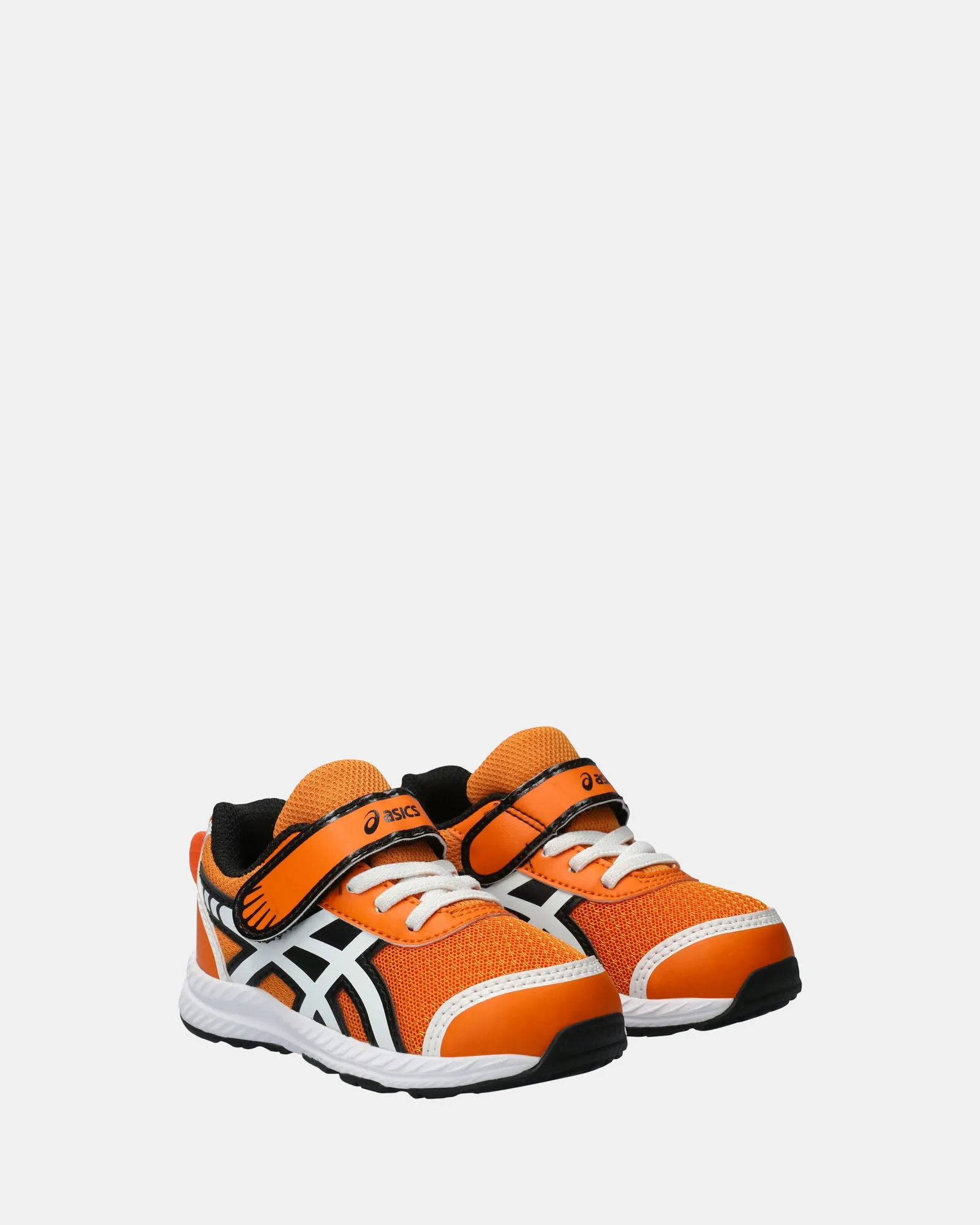 Asics Kinder-Schuhe Contend 8 Schulhof Kleinkind Leuchtend Orange/Weiß