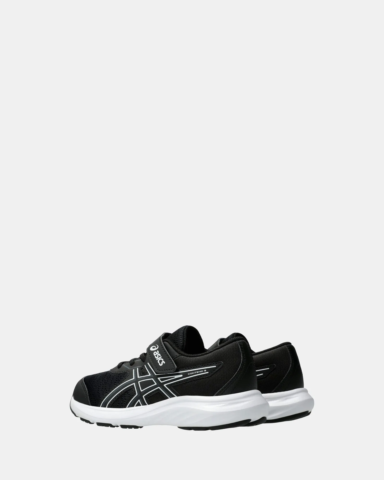 Asics Kinder-Schuhe Contend 9 Vorschule Schwarz/Weiß