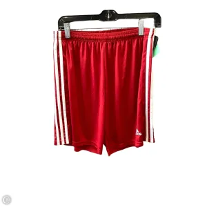 Athletic Shorts von Adidas in Rot, Größe: M