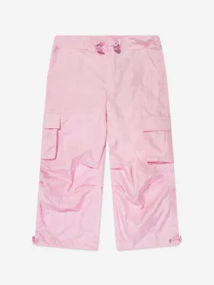 AY von AYLA Girls Nylon Cargo Hose in Rosa