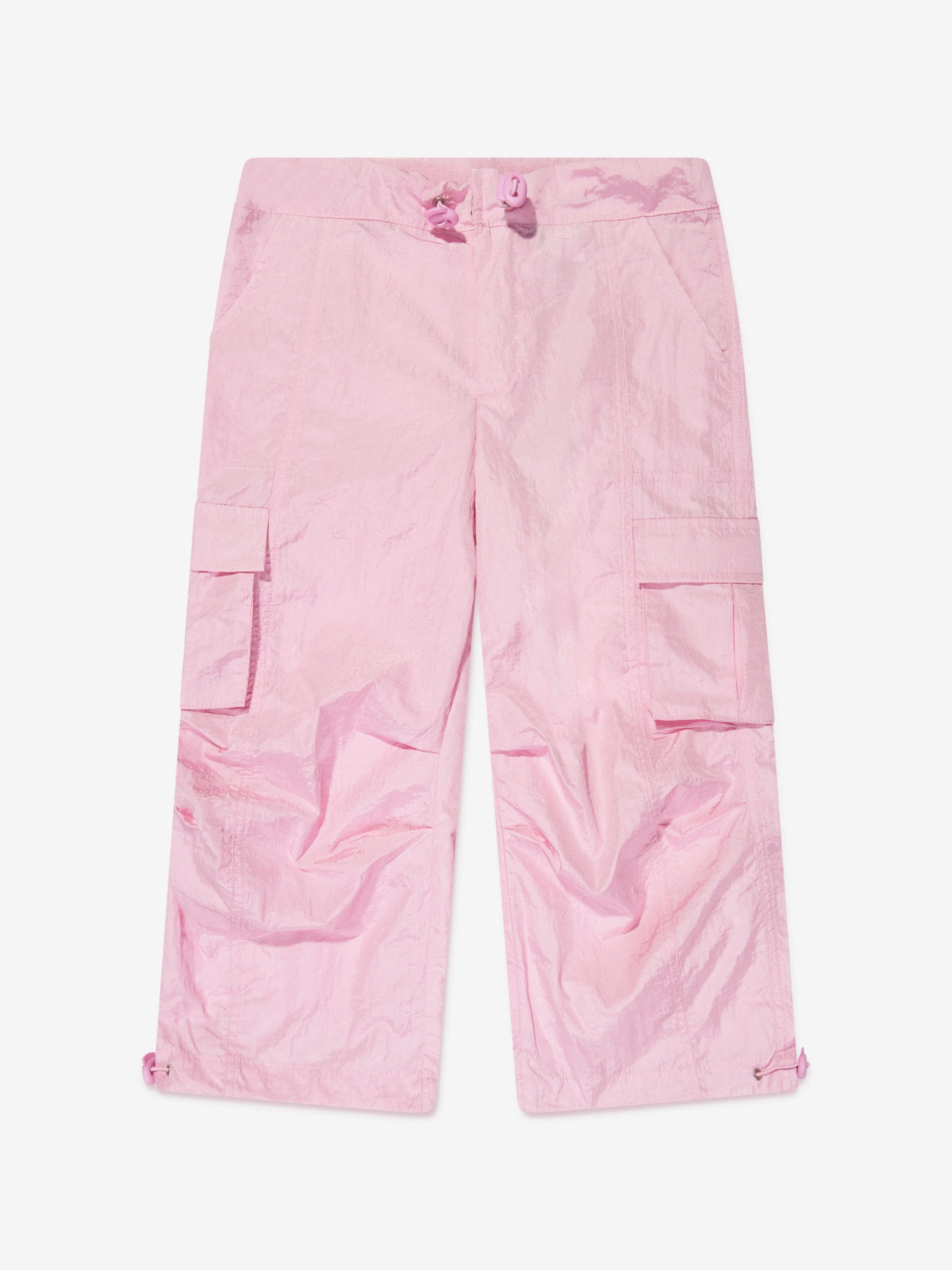 AY von AYLA Girls Nylon Cargo Hose in Rosa
