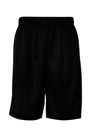 Badger Herren Pro Mesh Shorts mit Taschen - Schwarz