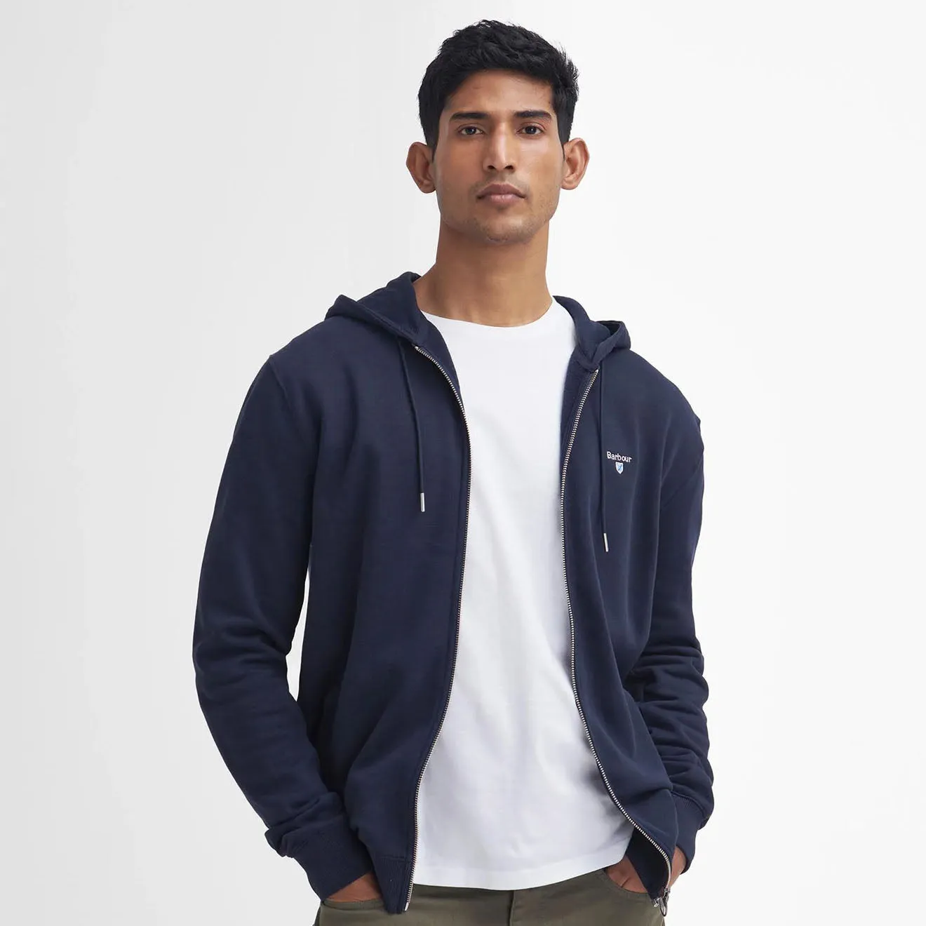 Barbour Beckhill Kapuzenpullover Marineblau