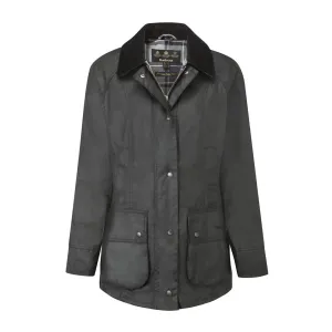 Barbour Damen Beadnell Wachsjacke Schwarz