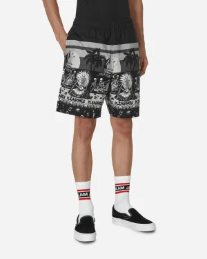 Strandshorts Schwarz