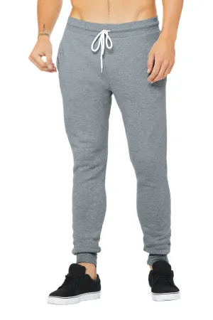 Bella   Canvas Herren Jogginghose mit Taschen - Heather Grau