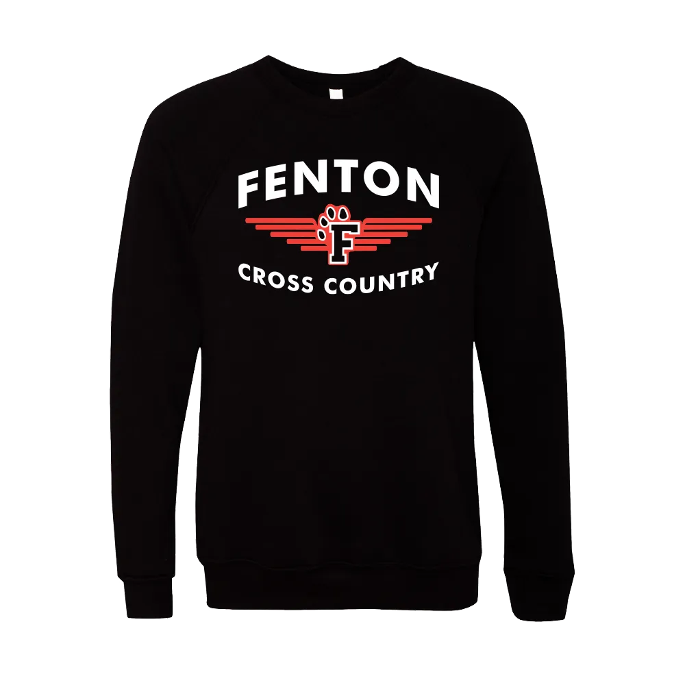 BELLA CANVAS Unisex Sponge Fleece Raglan Sweatshirt - Fenton XC