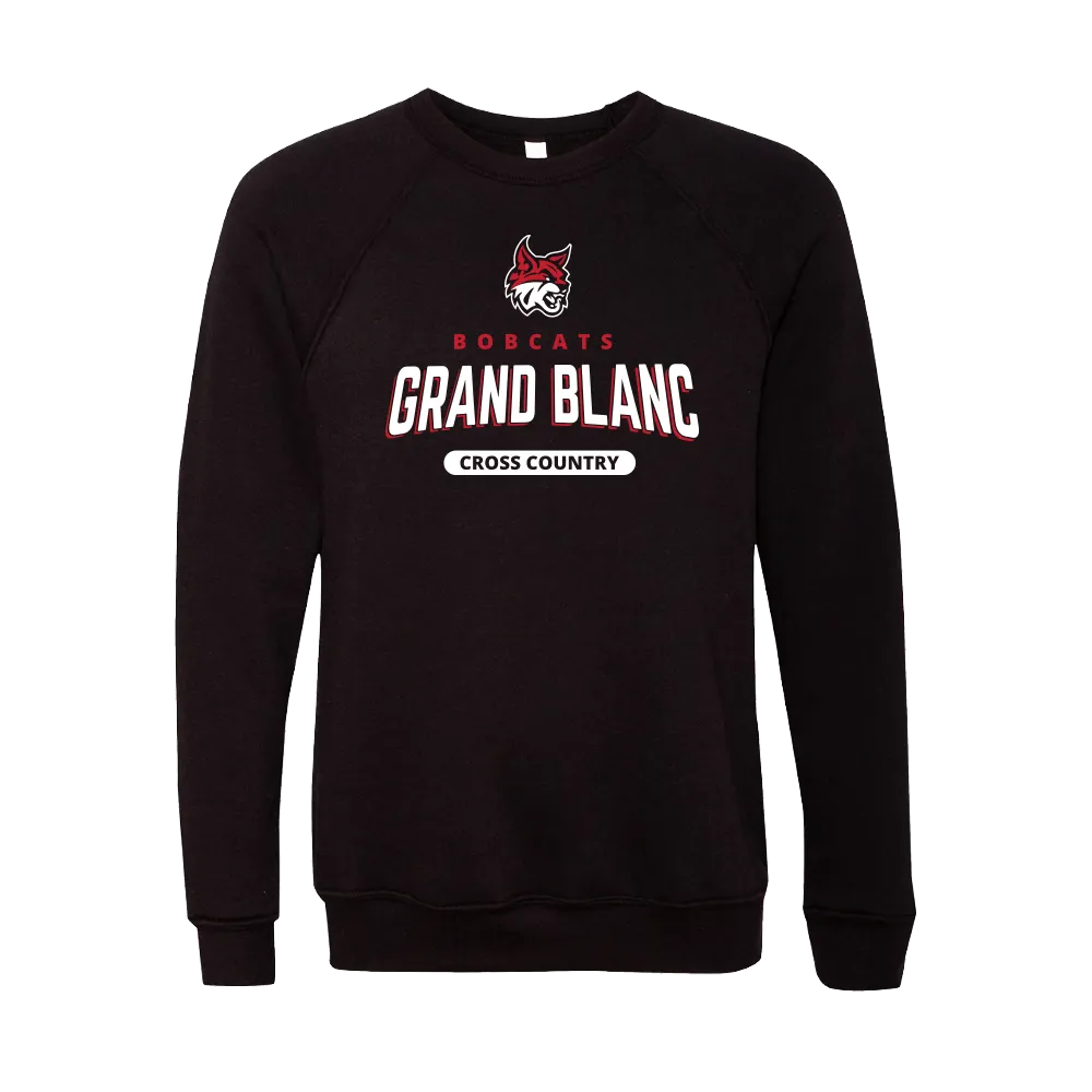 BELLA CANVAS Unisex Sponge Fleece Raglan Sweatshirt - GBXC