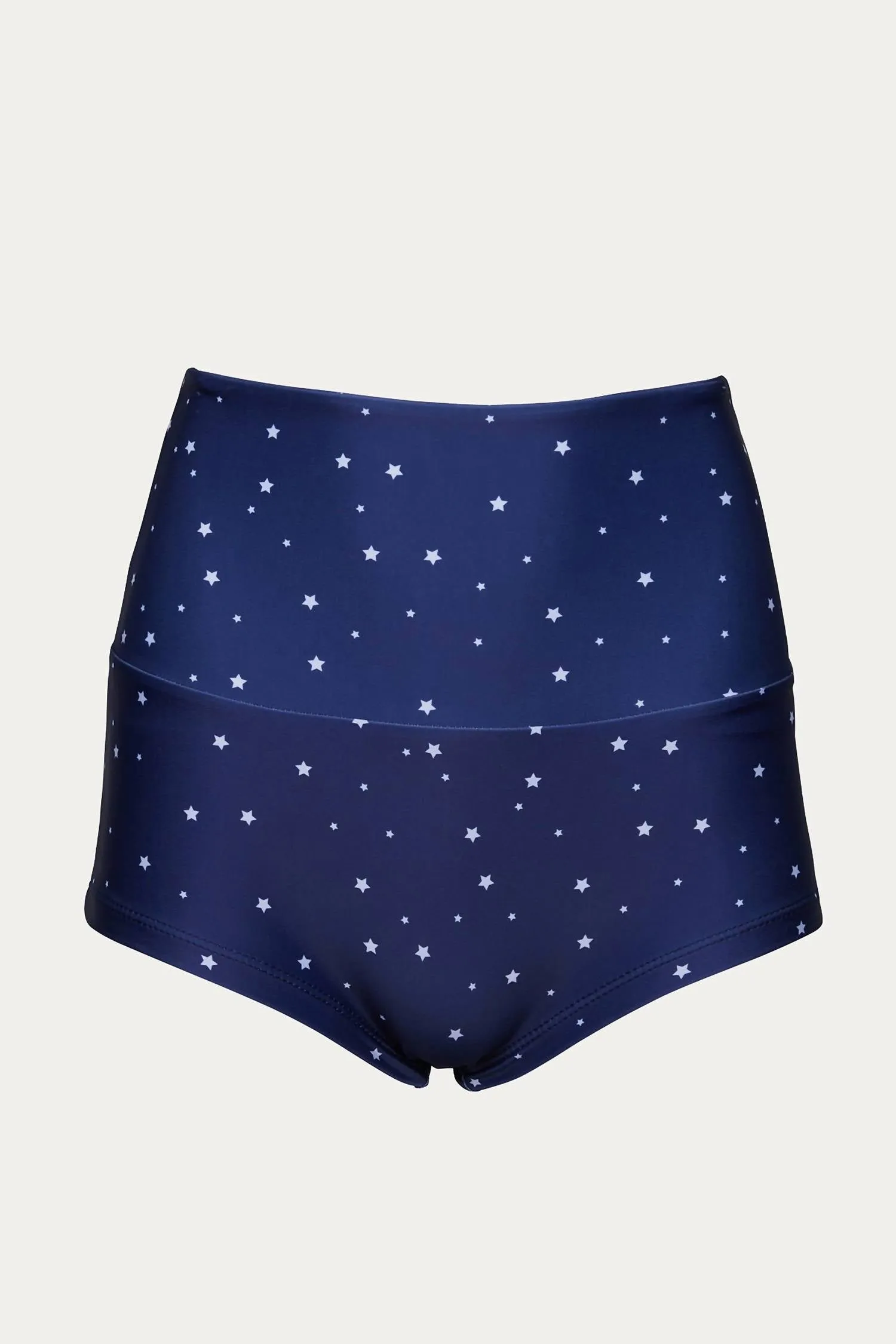Betty High-Waisted Bikini-Höschen In Navy Star