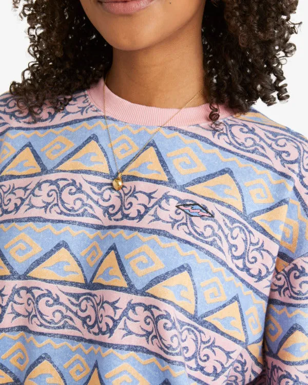 Billabong High Tides Brooklyn Crew Sweatshirt-Mehrfarbig