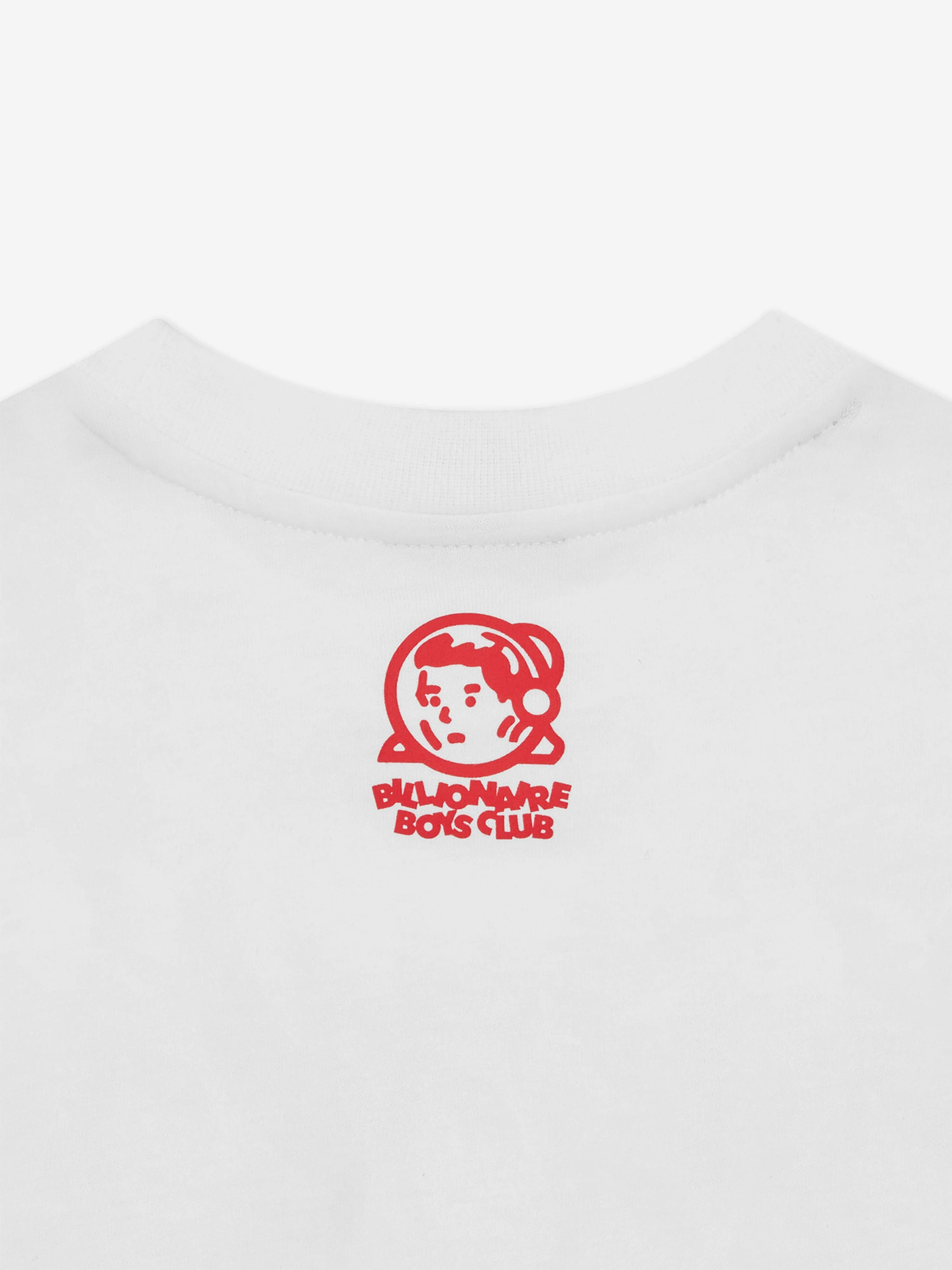 Billionaire Boys Club Kids Robot Arch Logo T-Shirt in Weiß