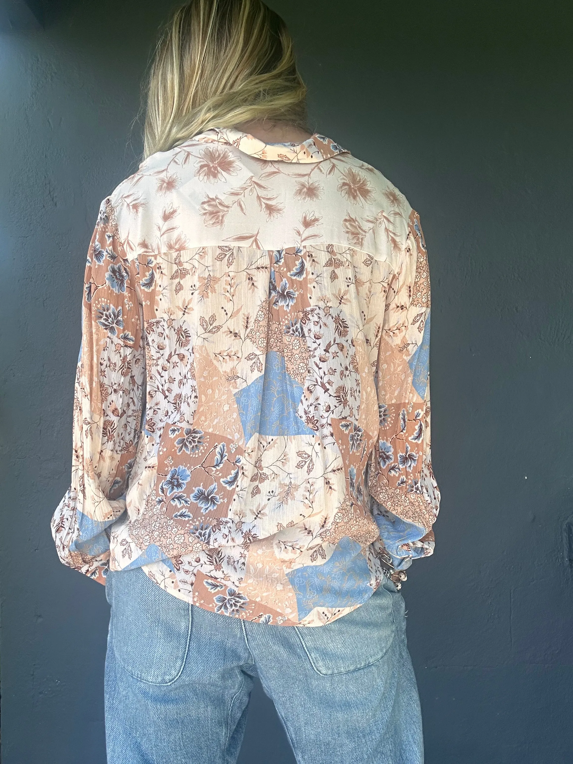Boho Beats Langarm-Shirt