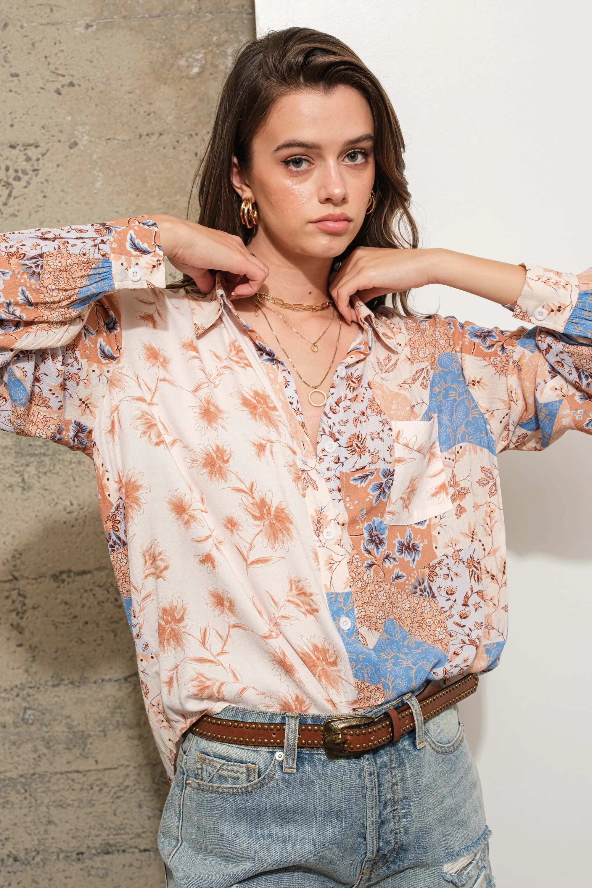 Boho Beats Langarm-Shirt