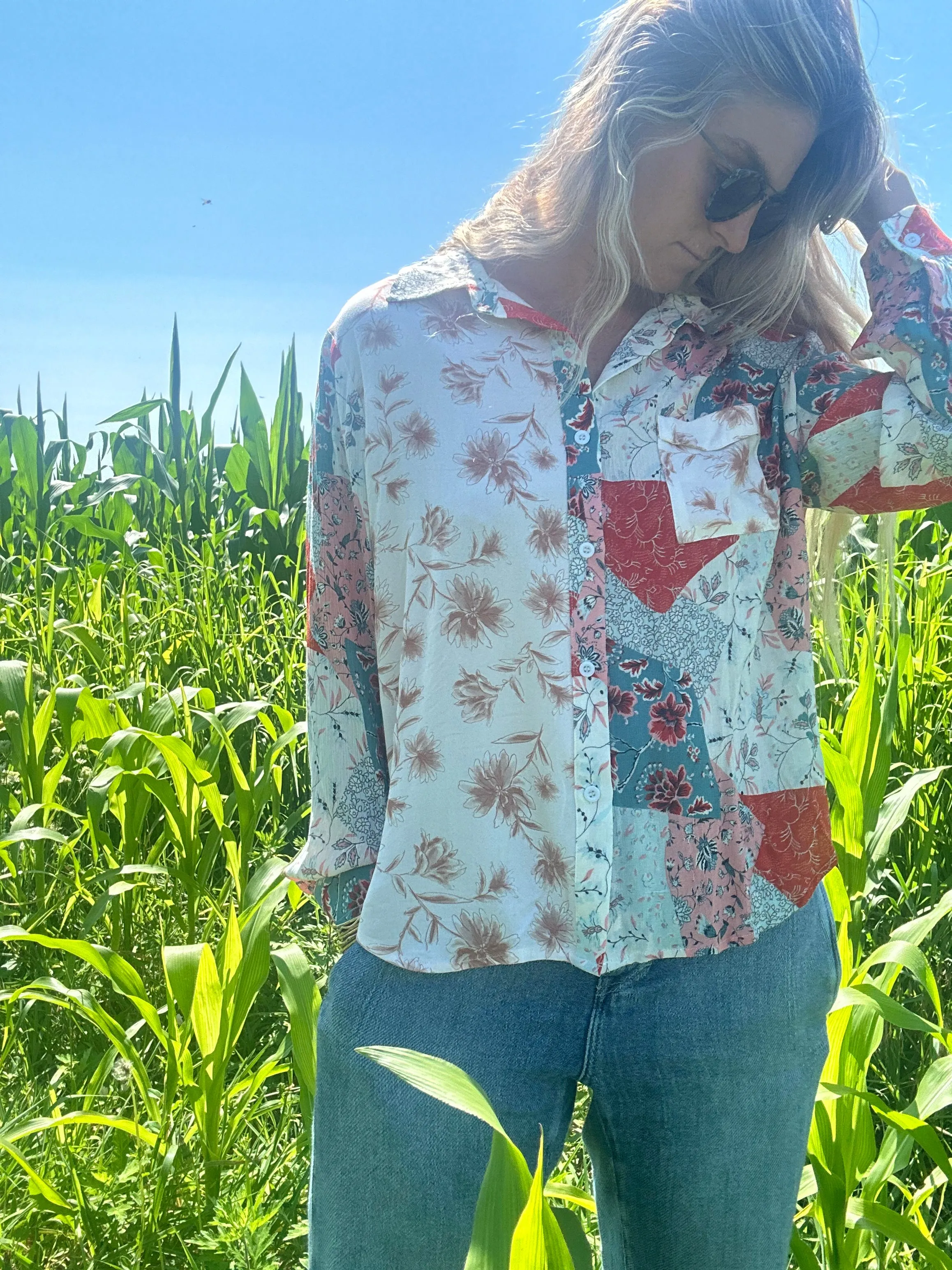Boho Beats Langarm-Shirt