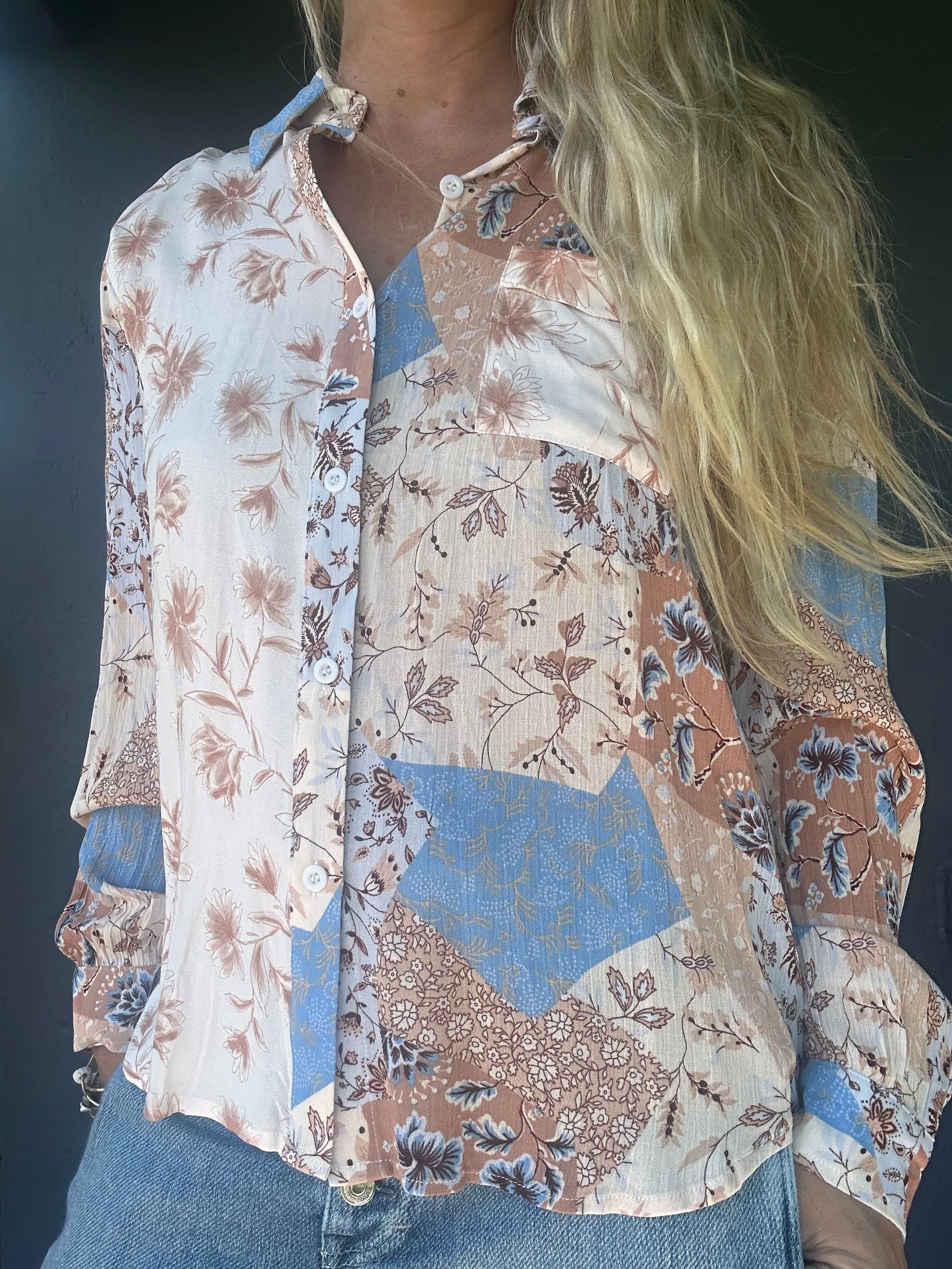 Boho Beats Langarm-Shirt