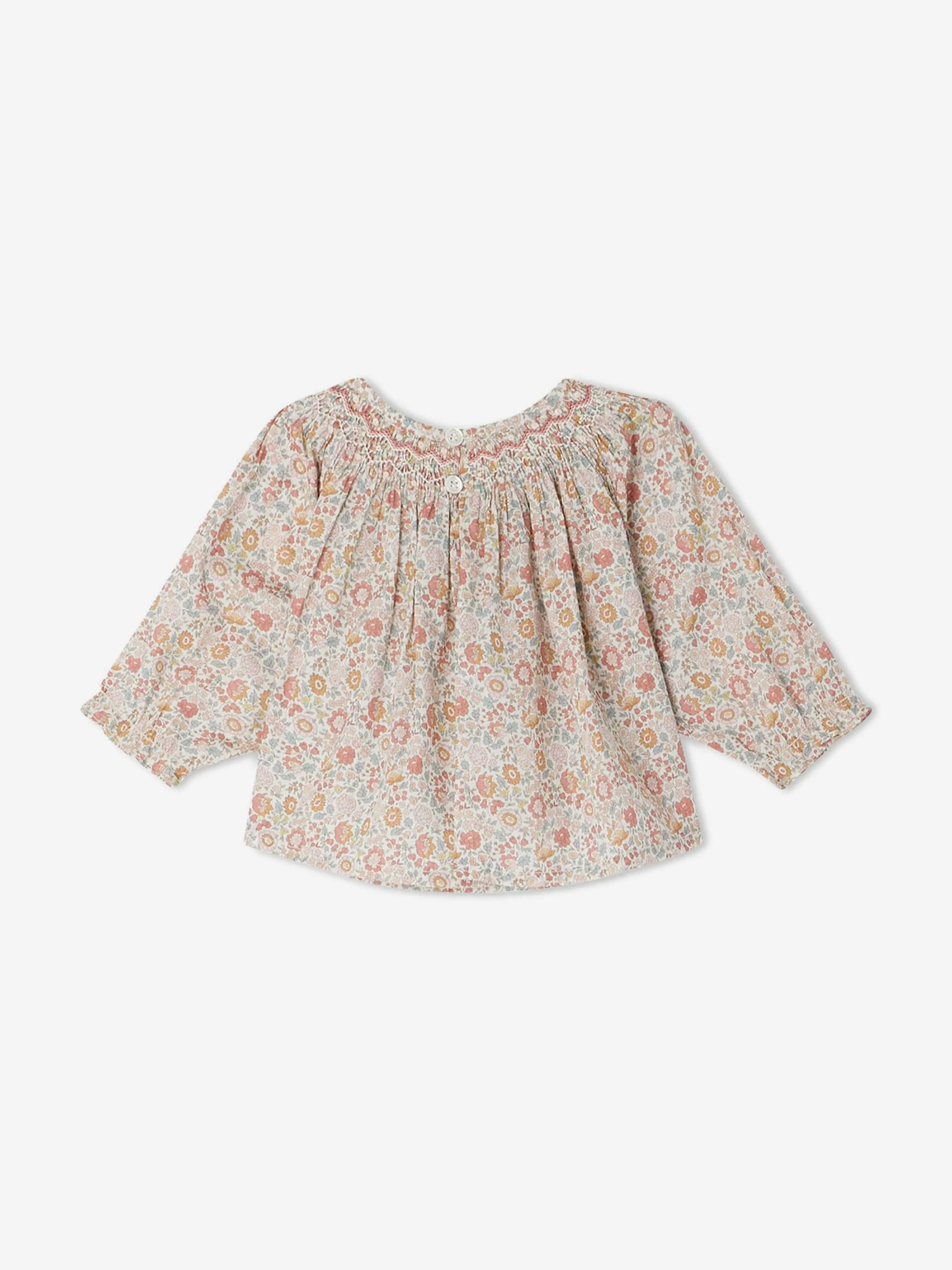 Bonpoint Baby Girls Griotte Rüschenbluse in Mehrfarben