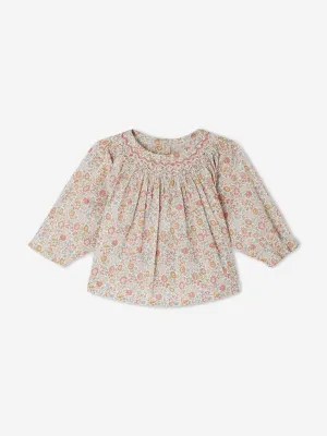 Bonpoint Baby Girls Griotte Rüschenbluse in Mehrfarben