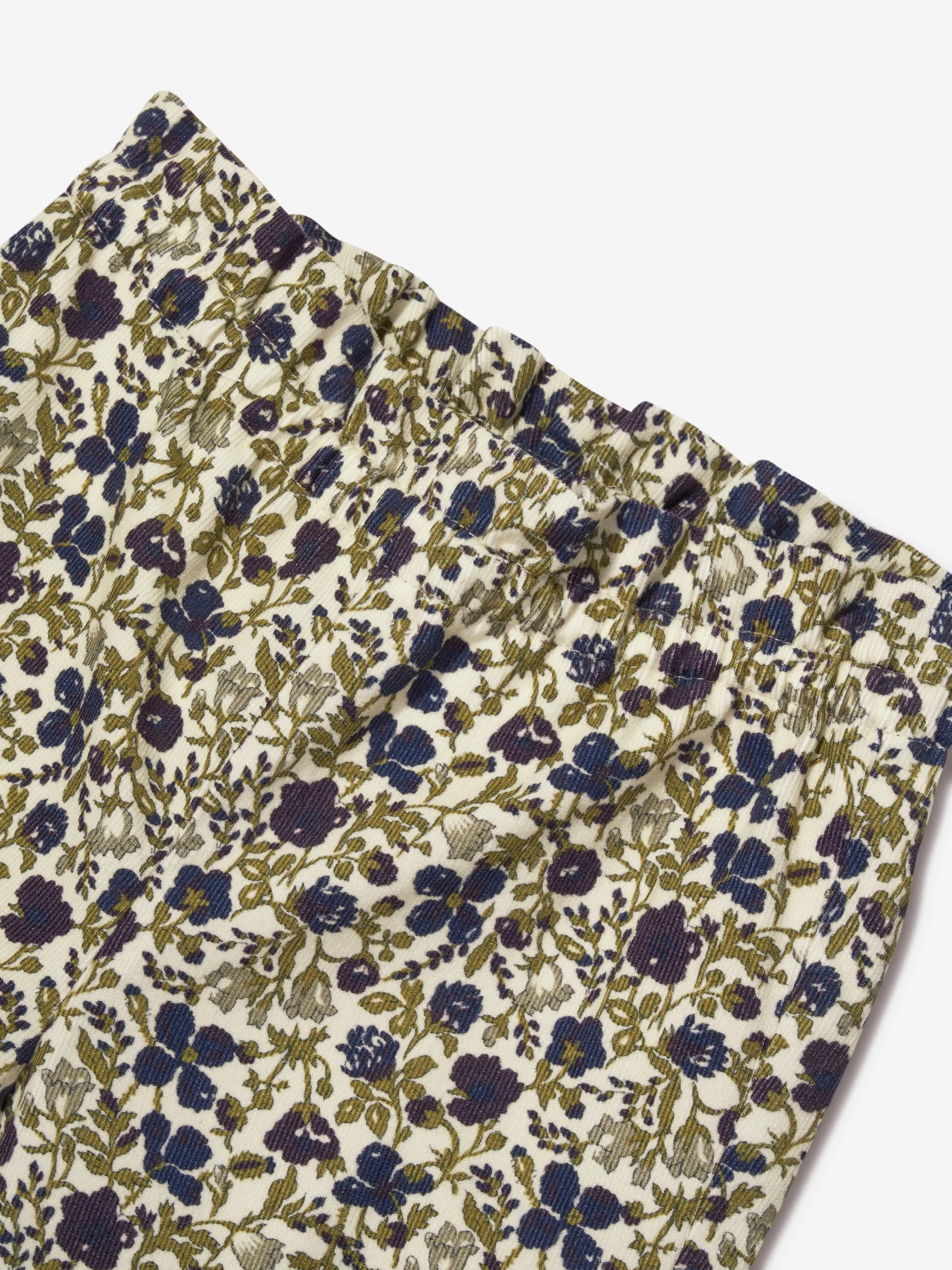 Bonpoint Baby Mädchen Tweety Blumenhose in Beige