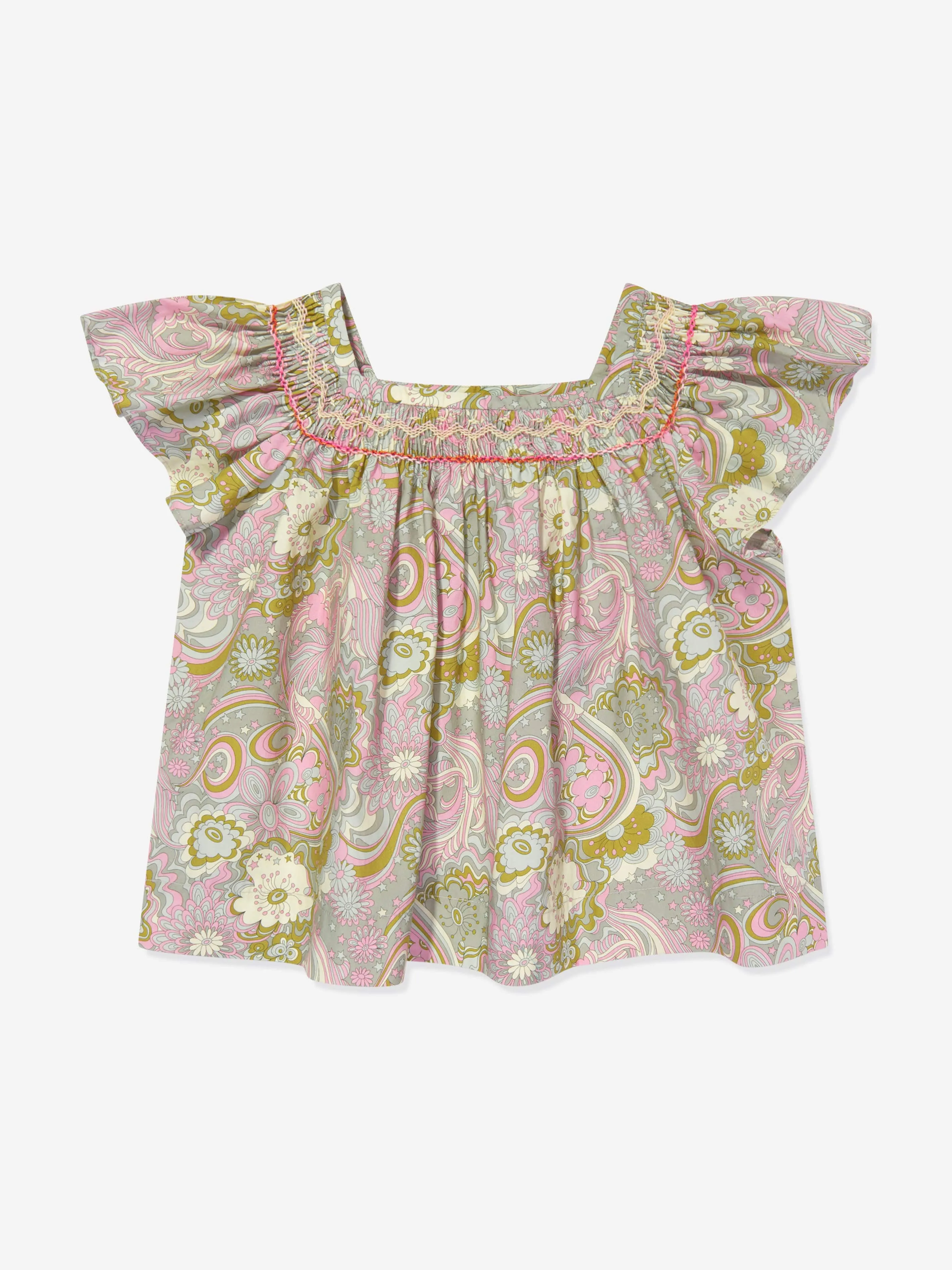 Bonpoint Mädchen Carlie Bluse in Mehrfarben