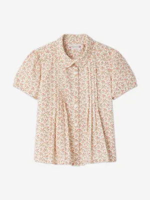 Bonpoint Mädchen Fiammetta Bluse in Beige
