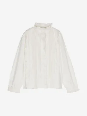Bonpoint Mädchen Ginese Bluse in Weiß