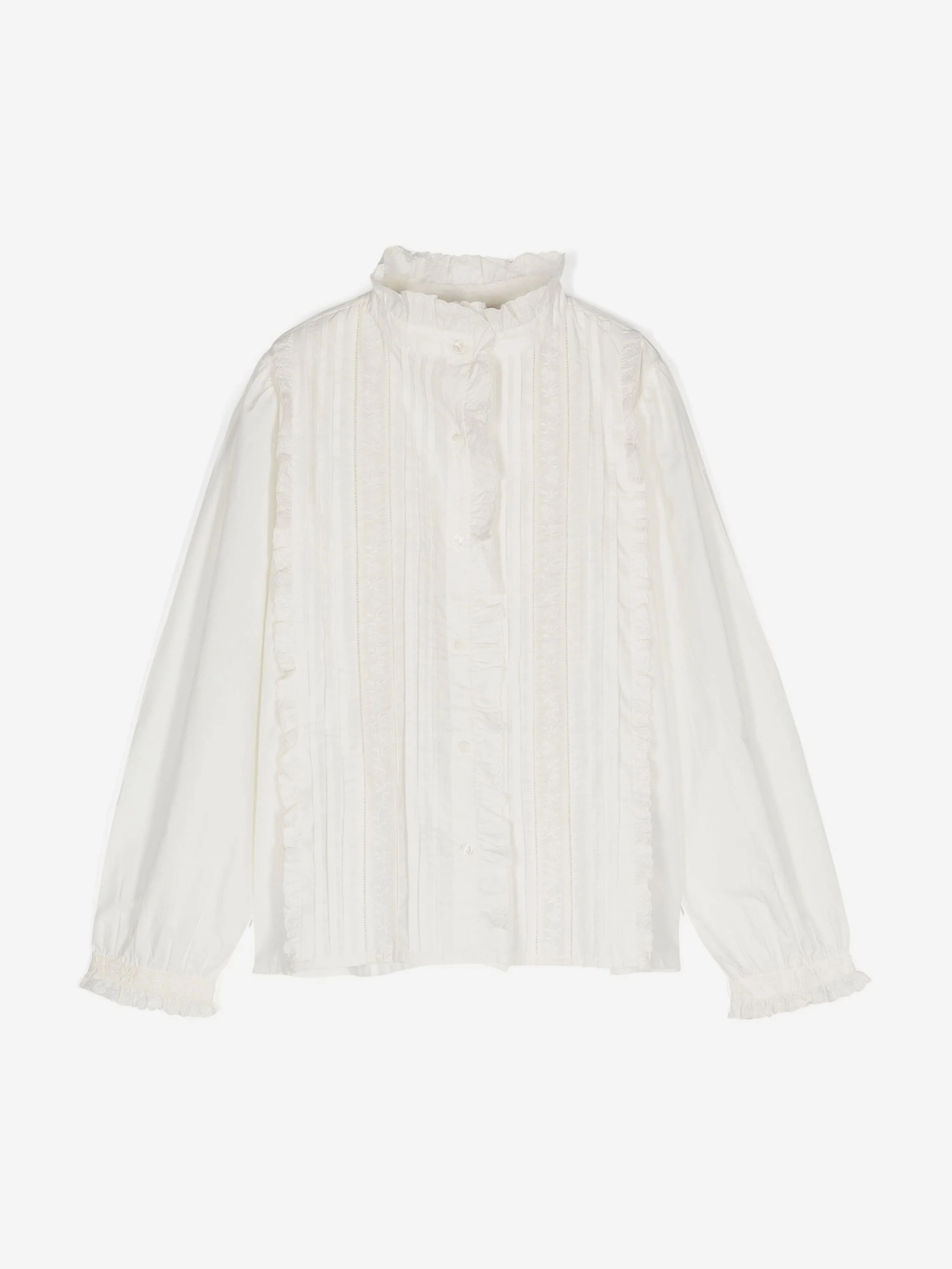 Bonpoint Mädchen Ginese Bluse in Weiß