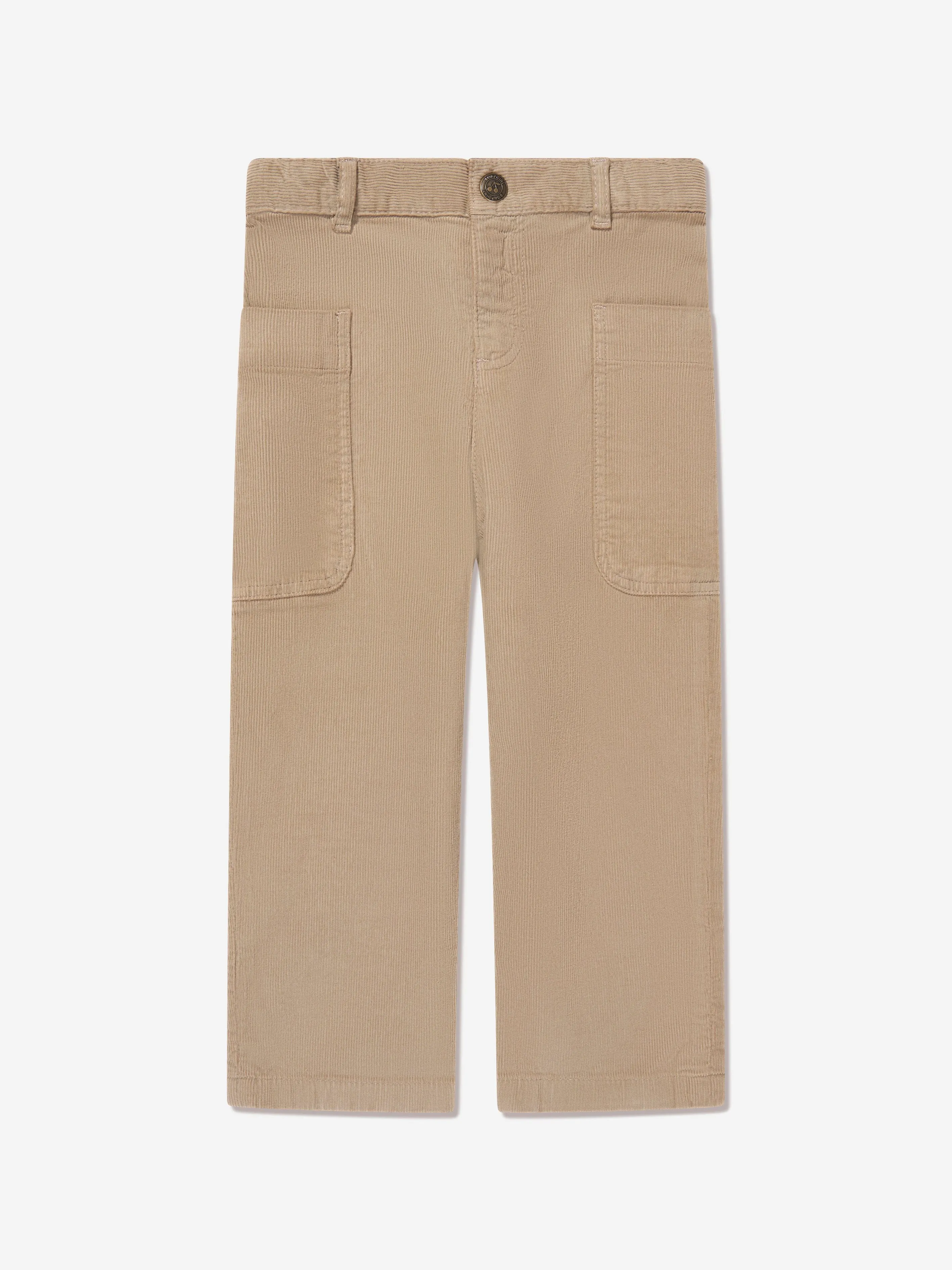 Bonpoint Mädchen Loopings-Hose in Beige