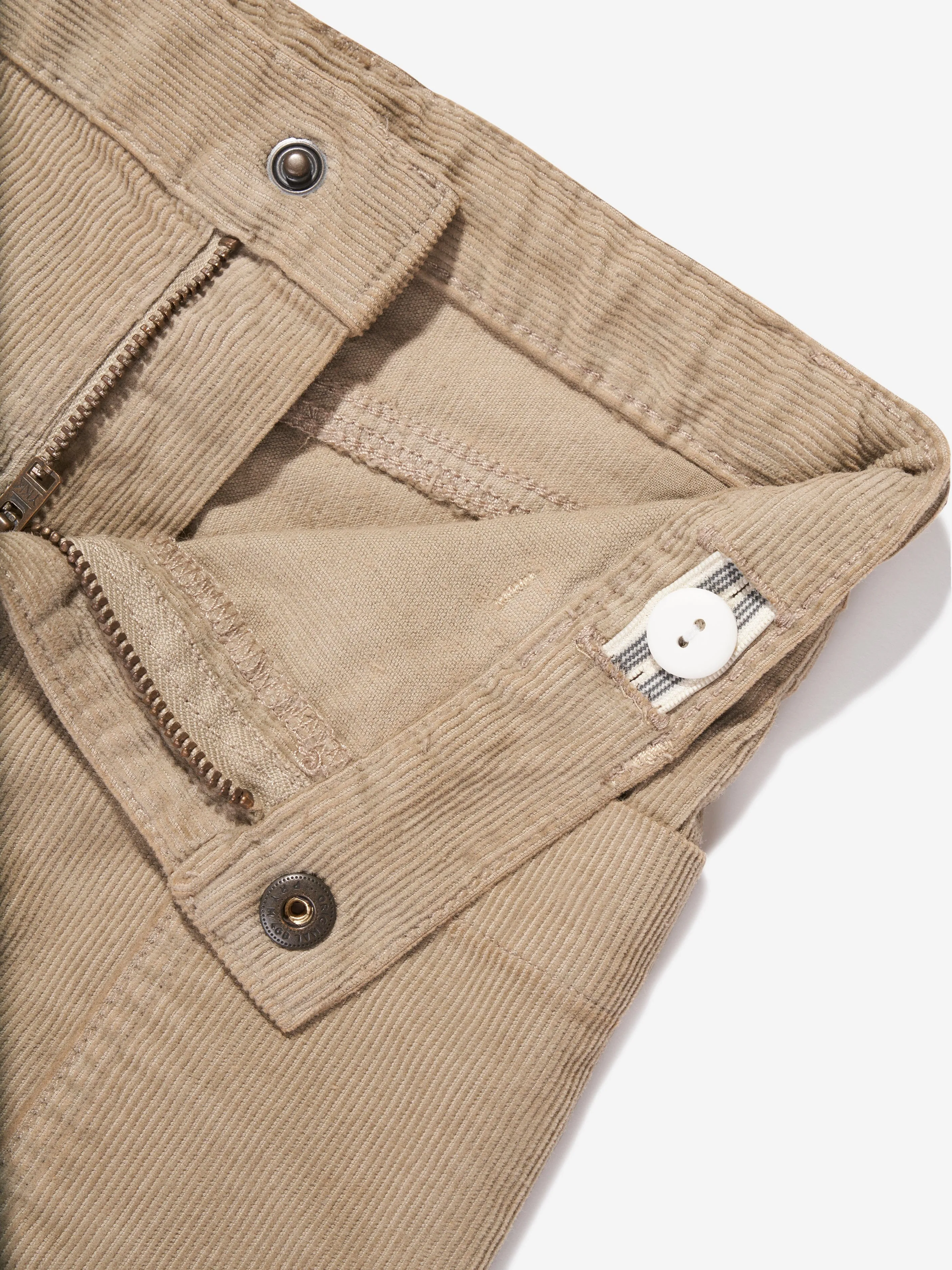 Bonpoint Mädchen Loopings-Hose in Beige