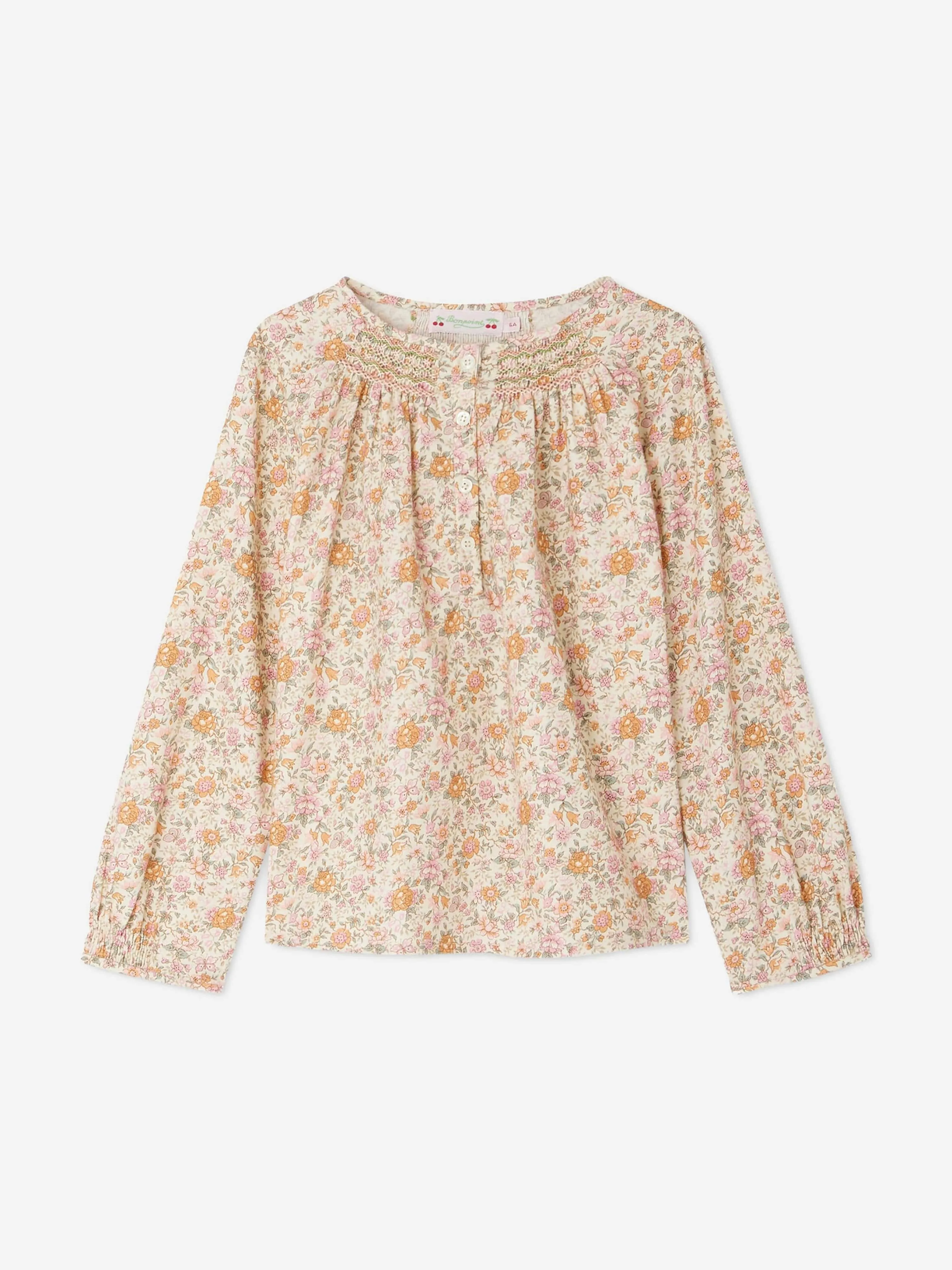 Bonpoint Mädchen Rosenbluse in Rosa