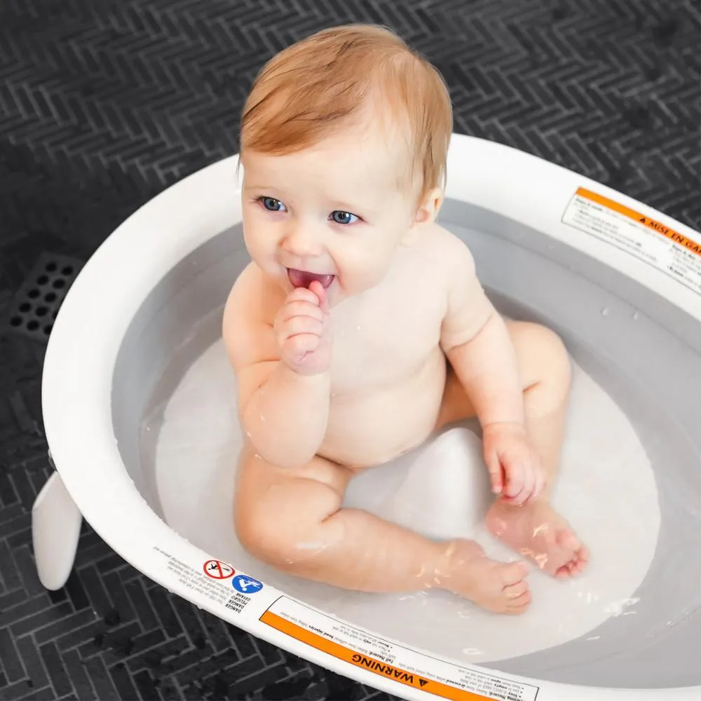 Boon Naked 2-Positionen zusammenklappbare Badewanne